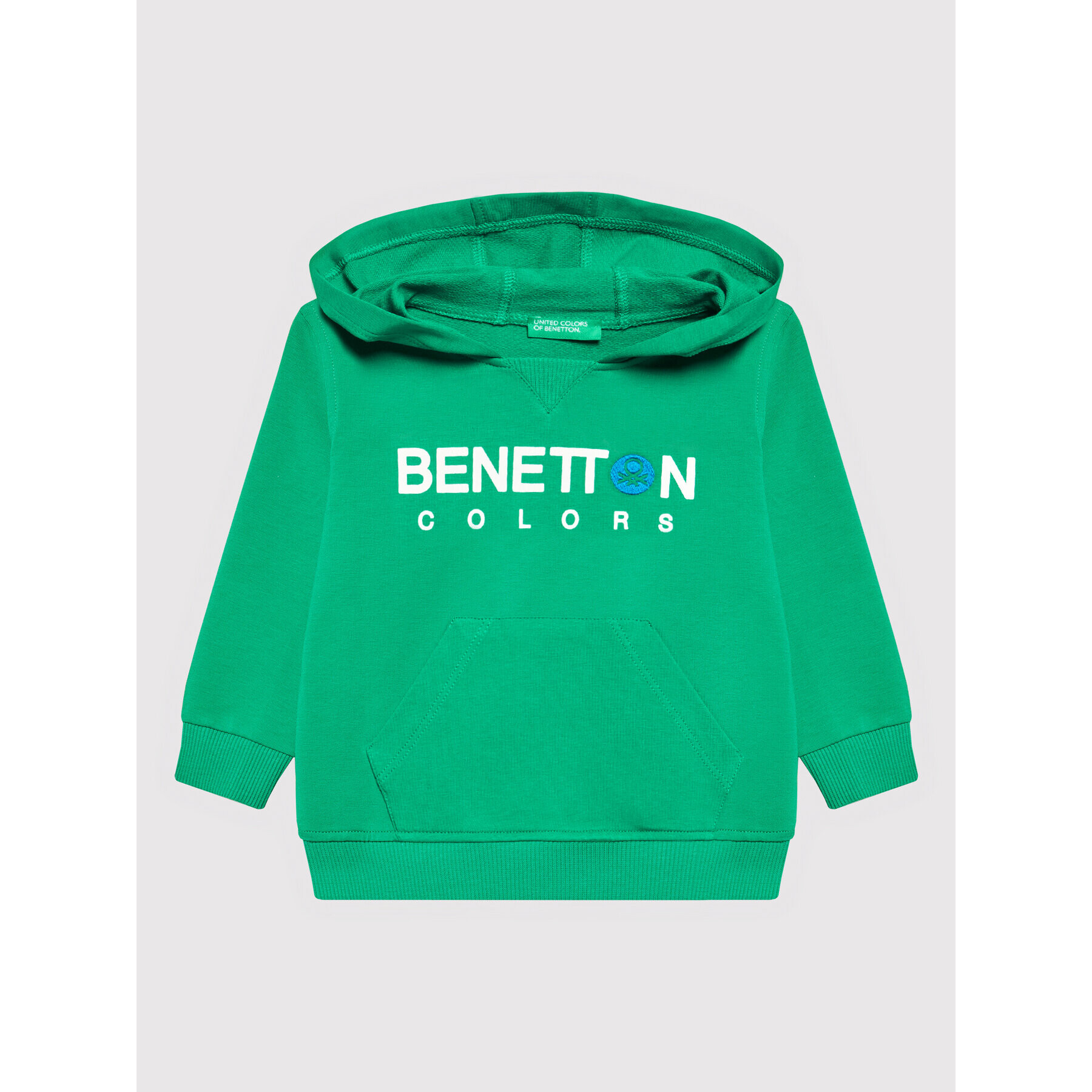 United Colors Of Benetton Mikina 3T32G2003 Zelená Regular Fit - Pepit.cz