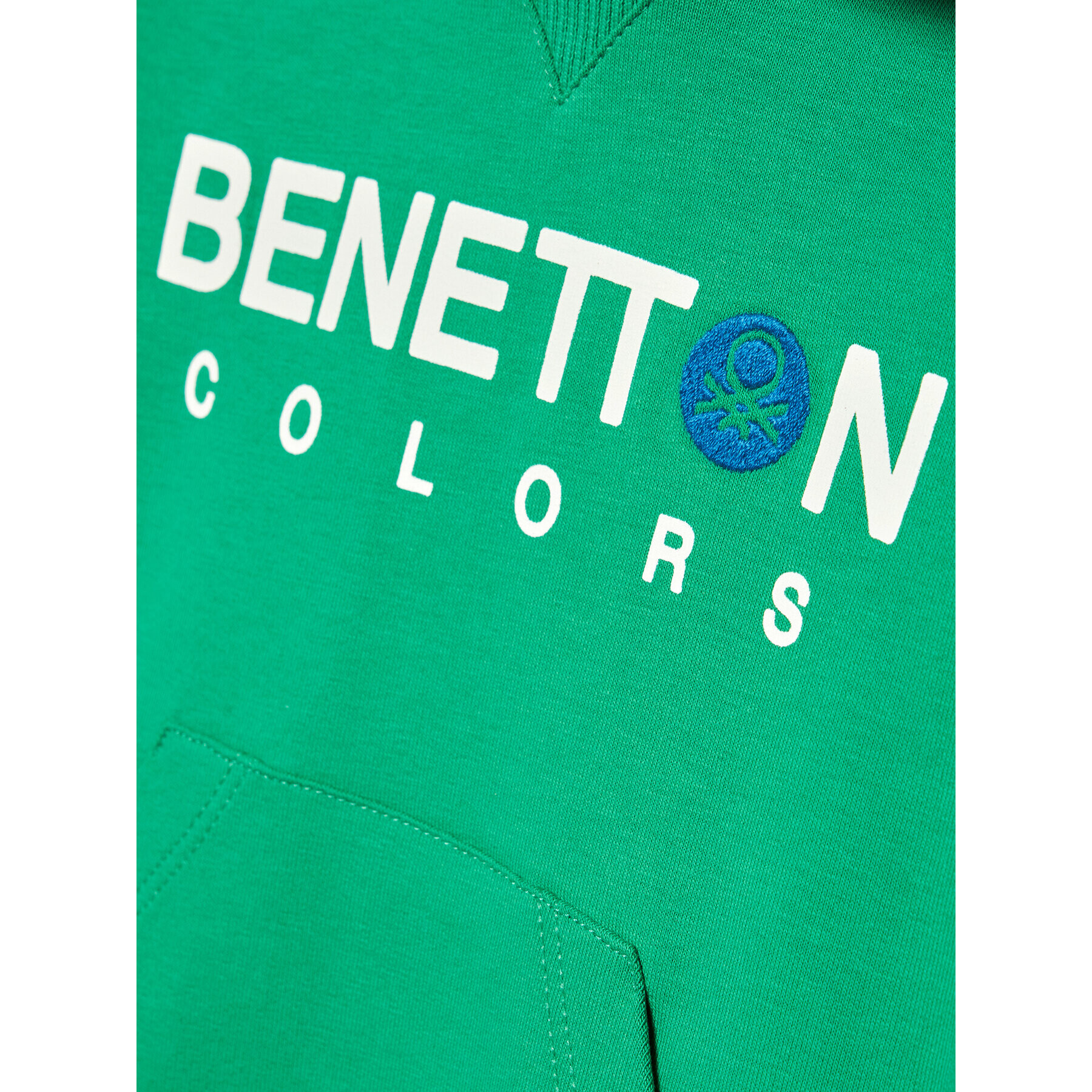 United Colors Of Benetton Mikina 3T32G2003 Zelená Regular Fit - Pepit.cz