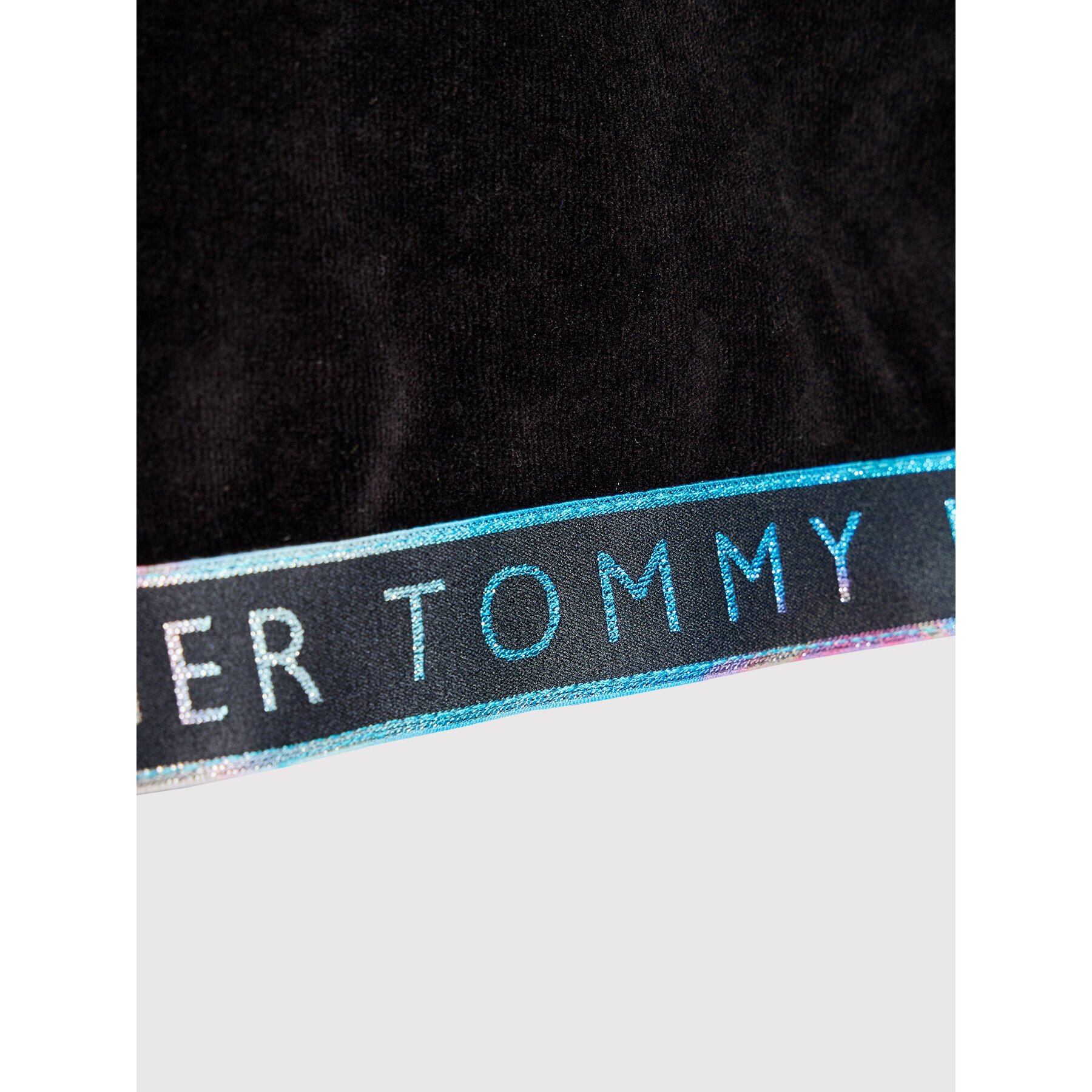 Tommy Hilfiger Mikina Turtle KG0KG06155 D Černá Regular Fit - Pepit.cz