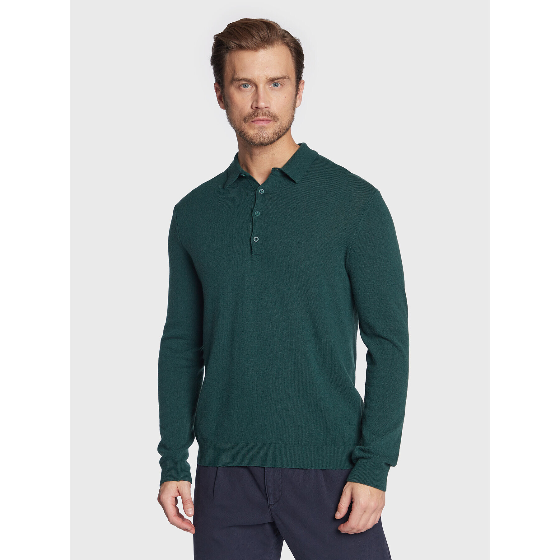 United Colors Of Benetton Polokošile 1002U300D Zelená Regular Fit - Pepit.cz