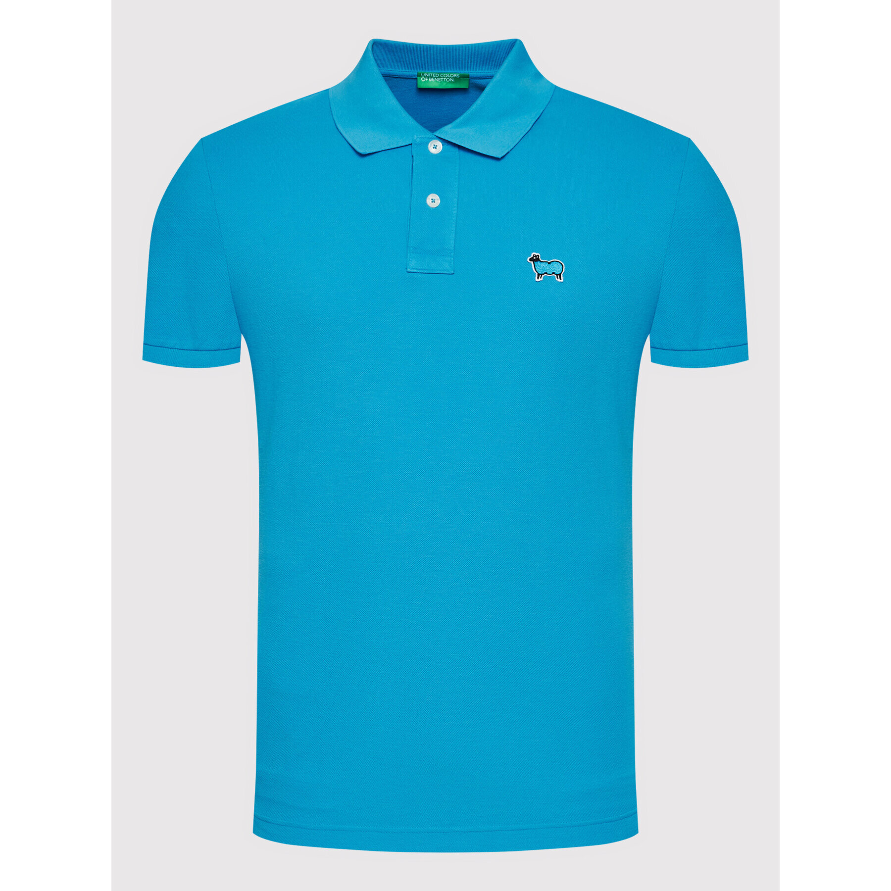 United Colors Of Benetton Polokošile 3088U300E Modrá Slim Fit - Pepit.cz