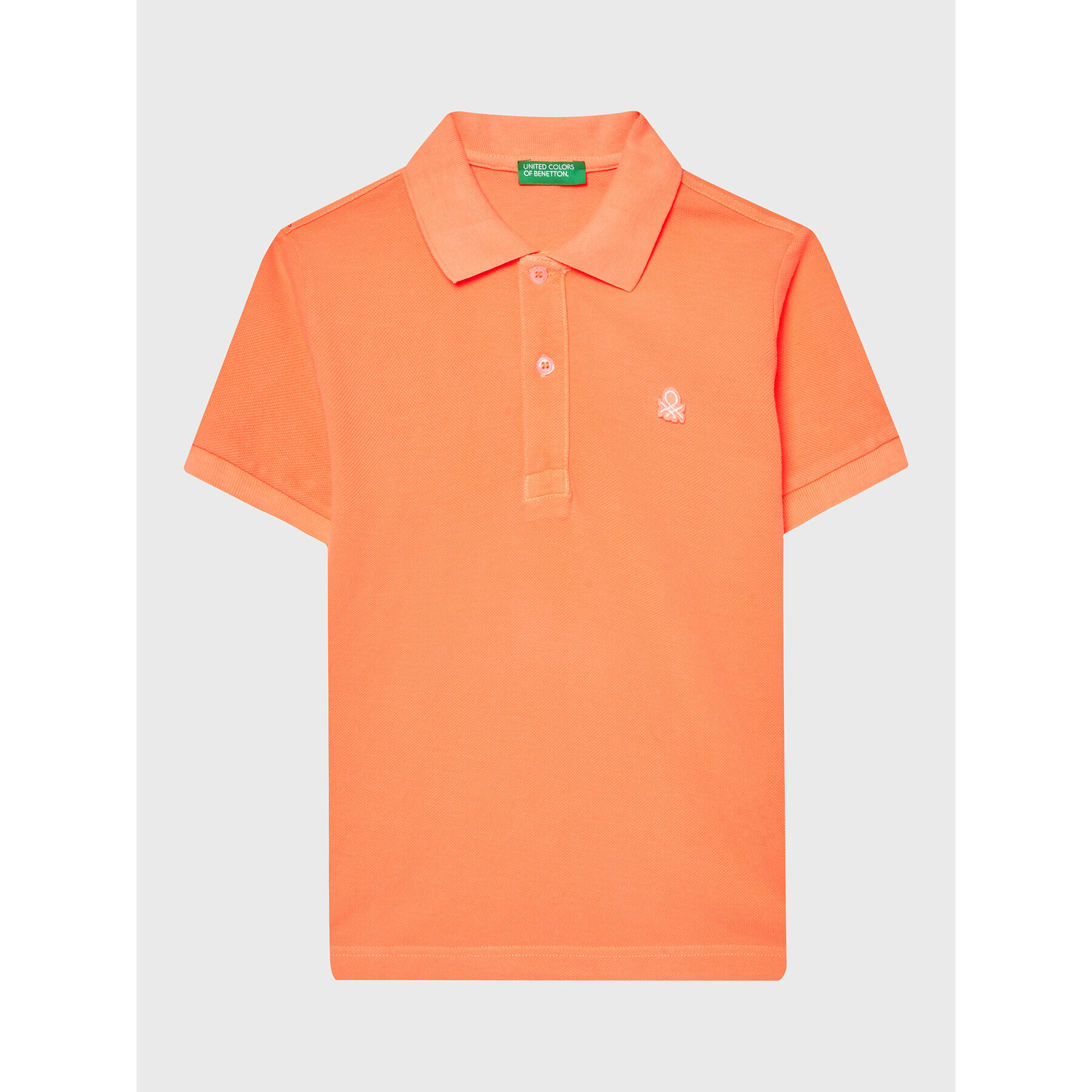 United Colors Of Benetton Polokošile 3089C300R Oranžová Regular Fit - Pepit.cz