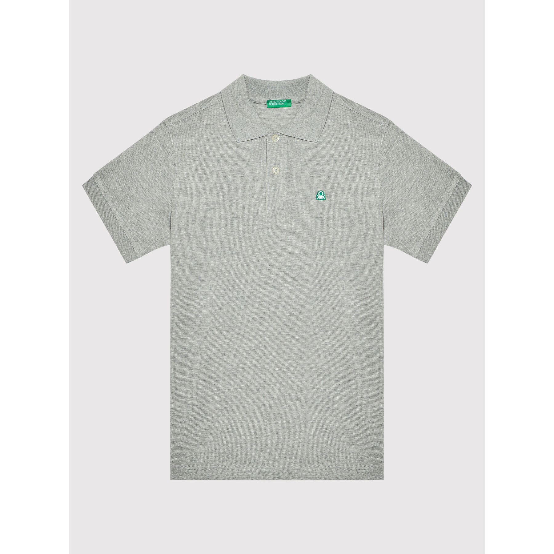 United Colors Of Benetton Polokošile 3089C3091 Šedá Regular Fit - Pepit.cz