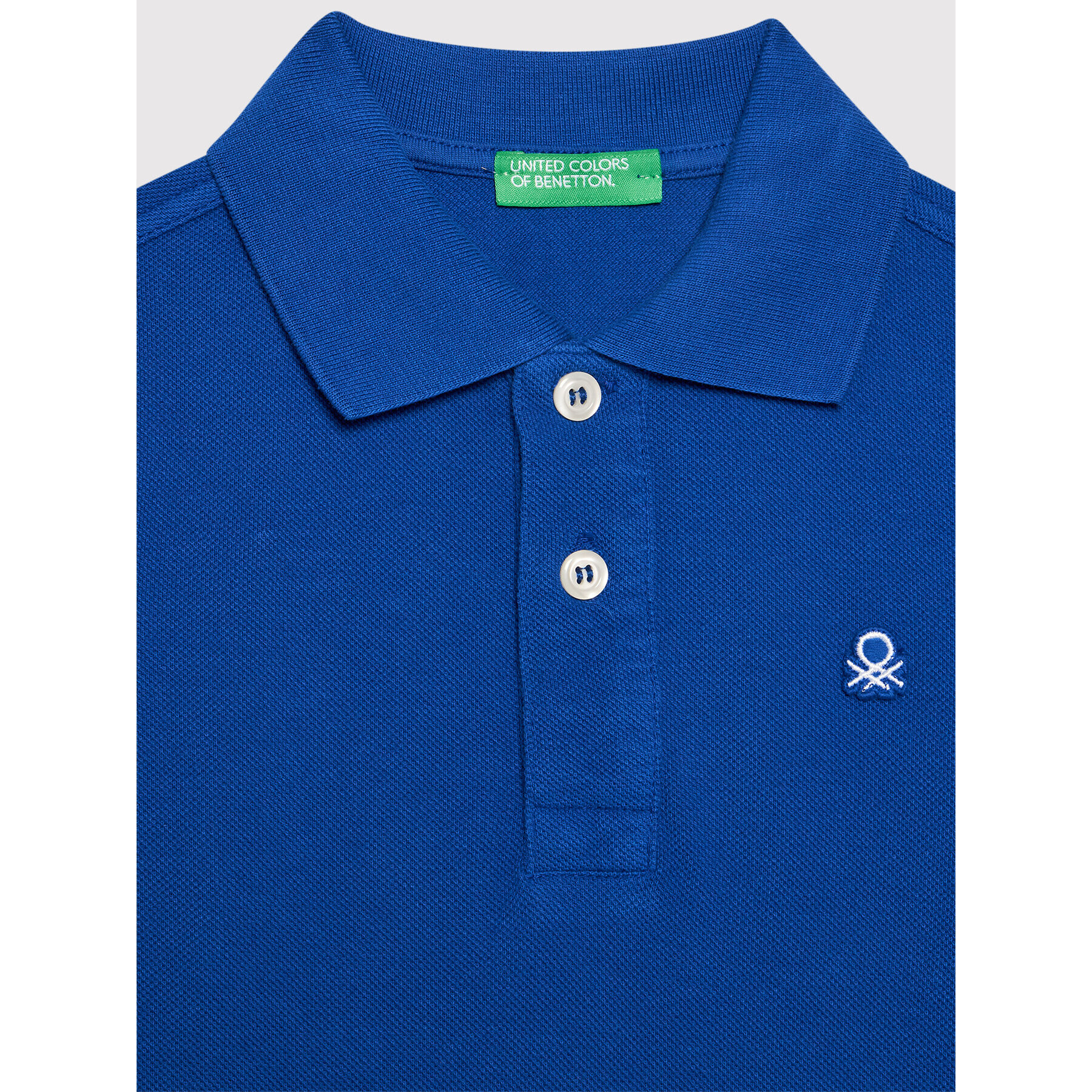 United Colors Of Benetton Polokošile 3089C3135 Modrá Regular Fit - Pepit.cz