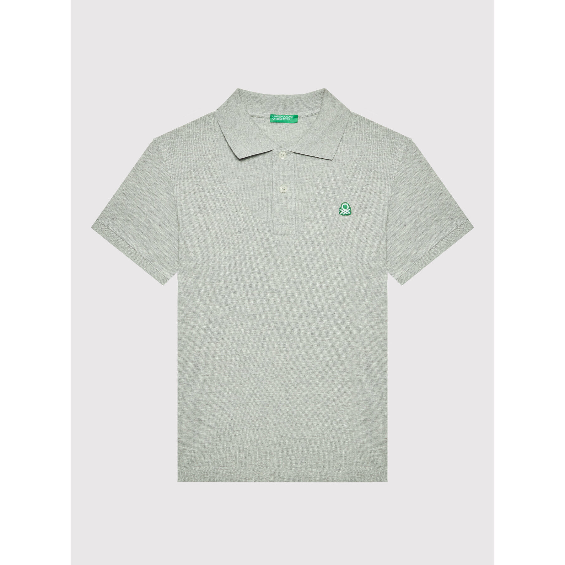 United Colors Of Benetton Polokošile 3089C3135 Šedá Regular Fit - Pepit.cz