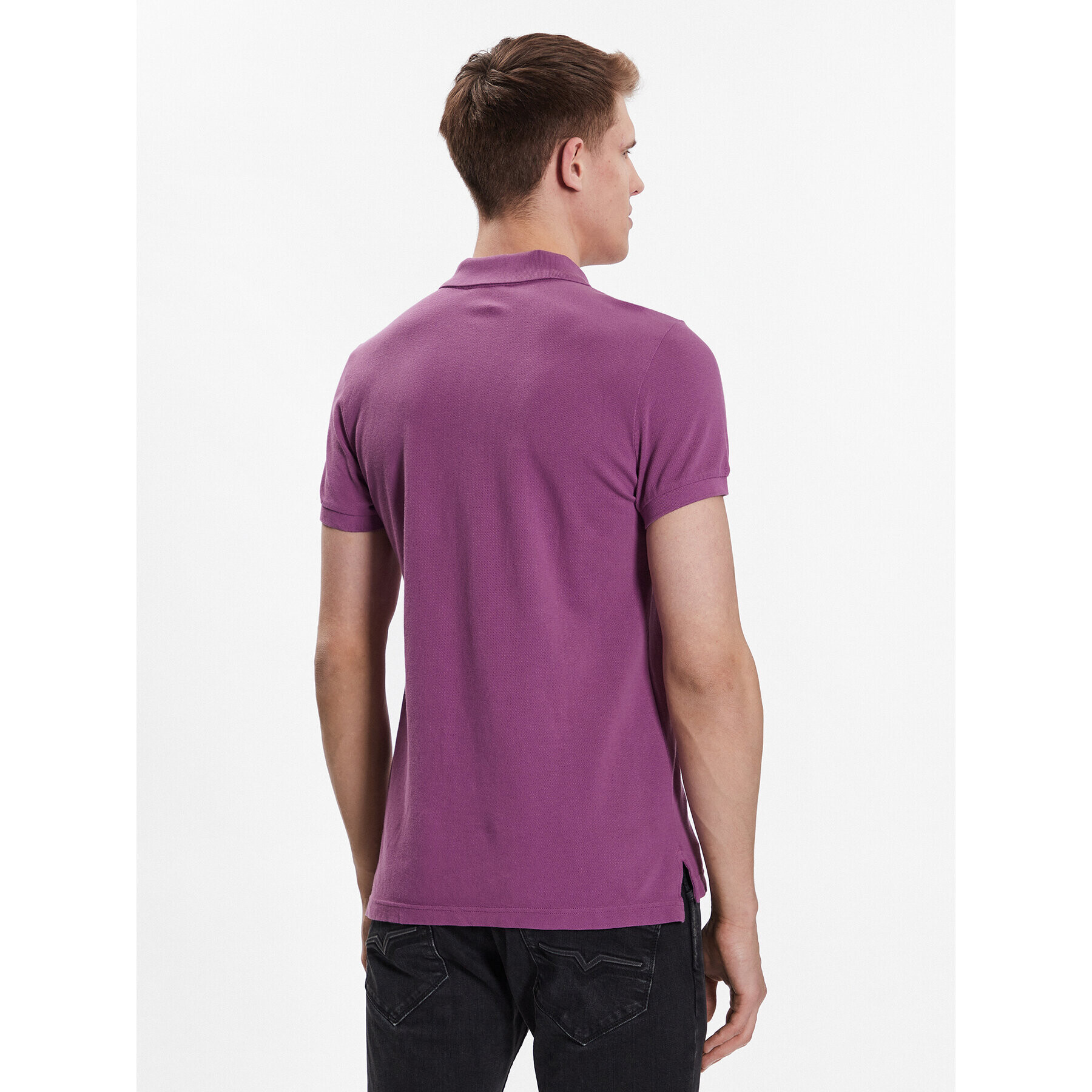 United Colors Of Benetton Polokošile 3089J3178 Fialová Regular Fit - Pepit.cz