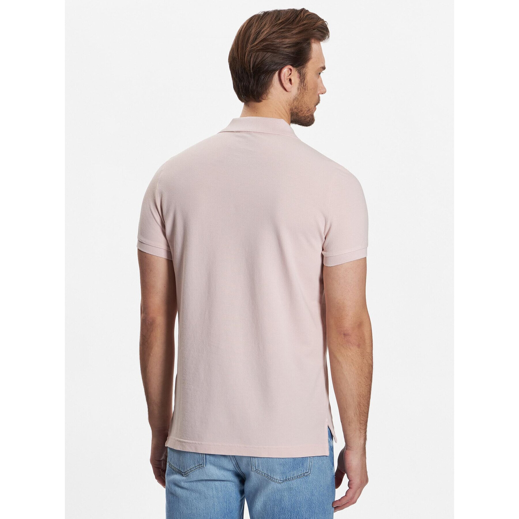 United Colors Of Benetton Polokošile 3089J3178 Růžová Slim Fit - Pepit.cz