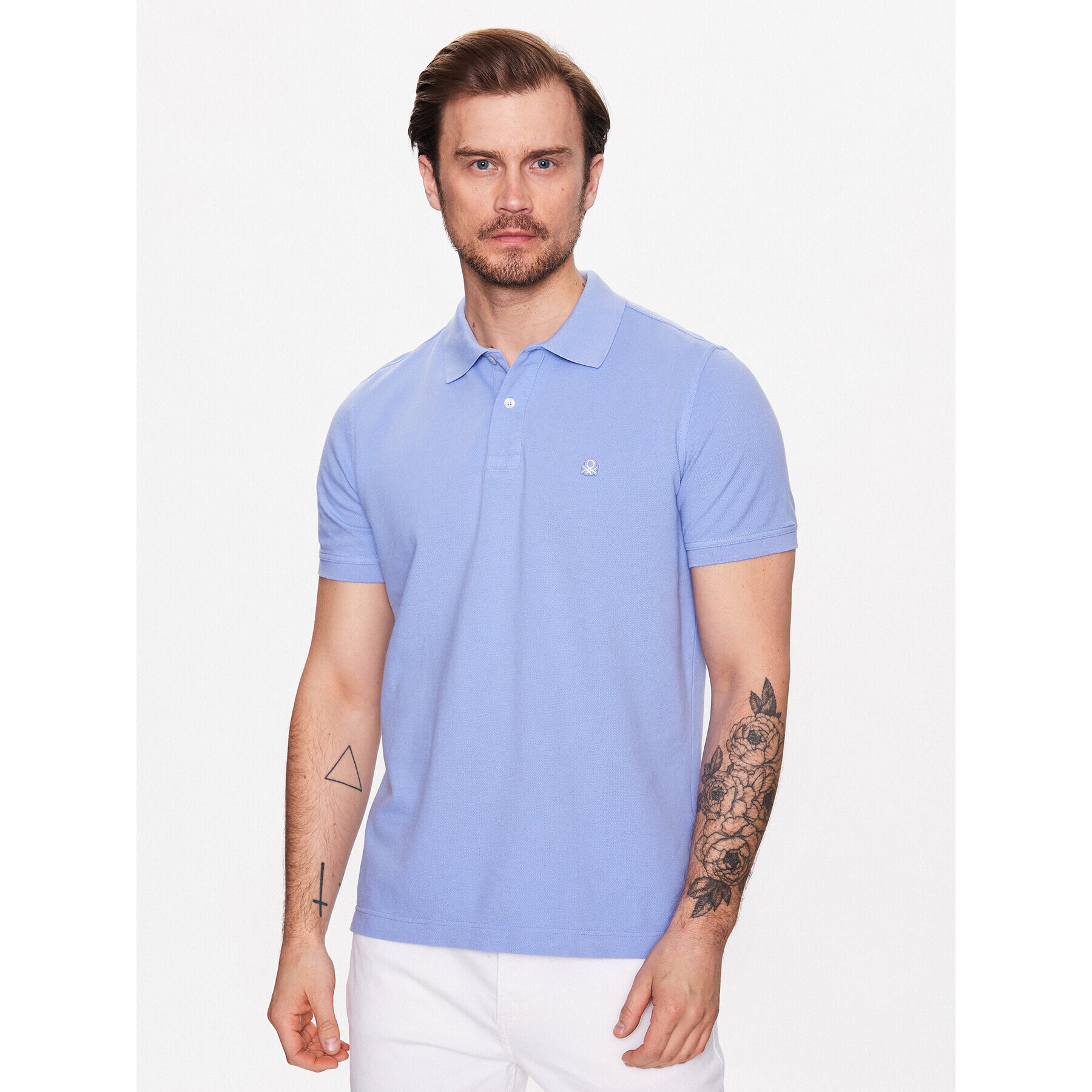 United Colors Of Benetton Polokošile 3089J3179 Fialová Regular Fit - Pepit.cz