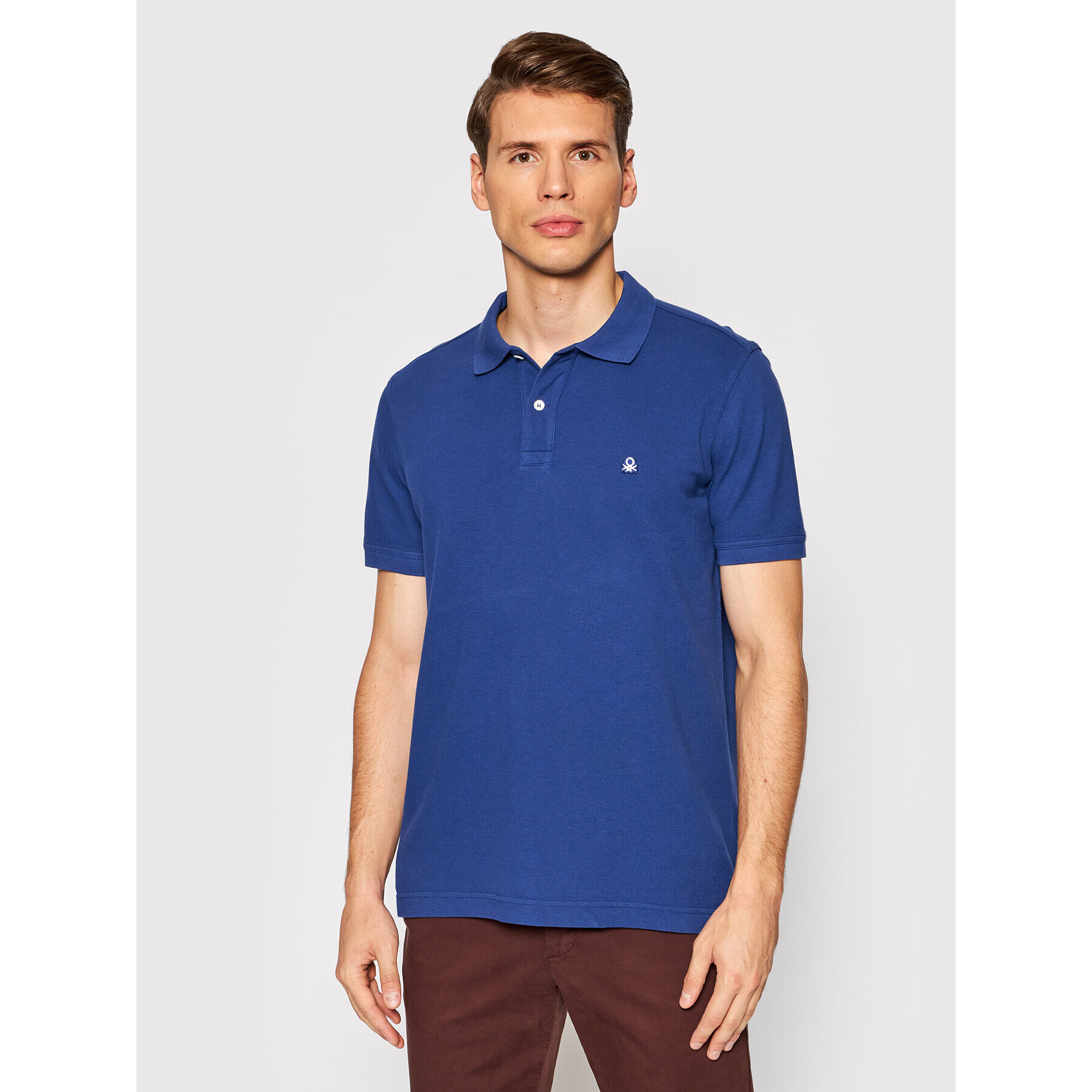 United Colors Of Benetton Polokošile 3089J3179 Tmavomodrá Regular Fit - Pepit.cz