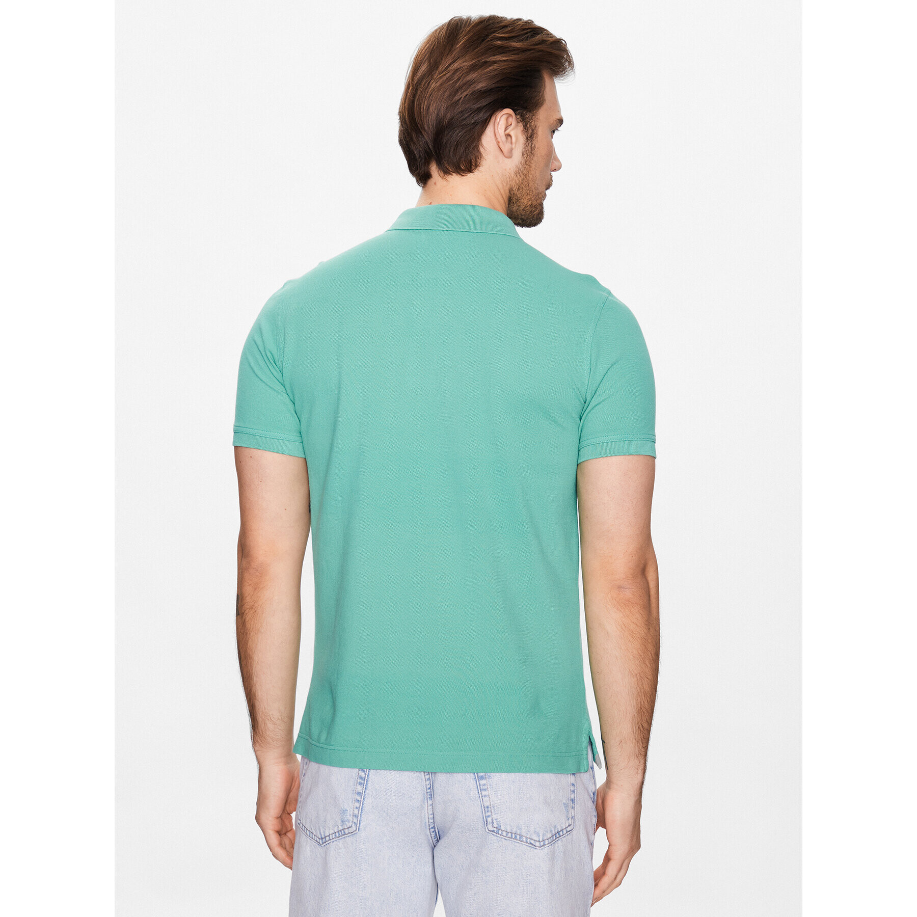 United Colors Of Benetton Polokošile 3089J3179 Zelená Regular Fit - Pepit.cz