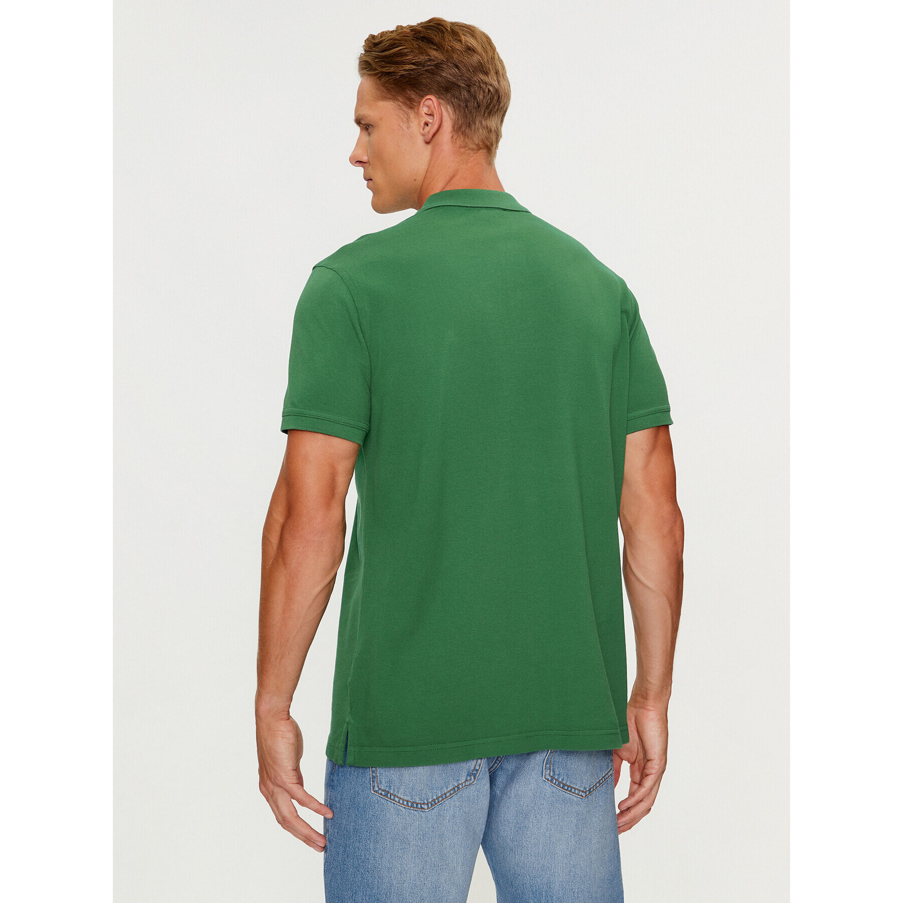 United Colors Of Benetton Polokošile 3089J3179 Zelená Regular Fit - Pepit.cz