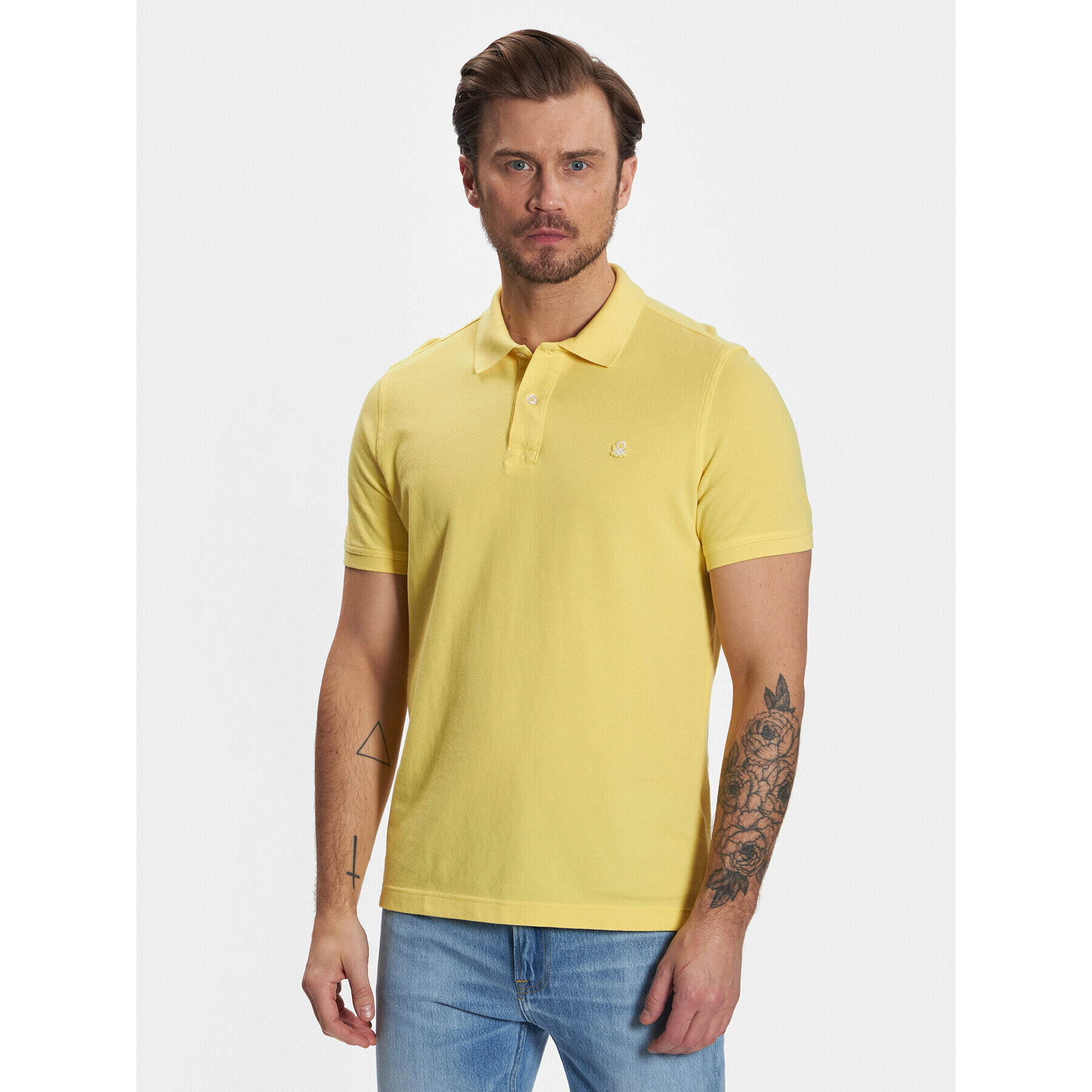 United Colors Of Benetton Polokošile 3089J3179 Žlutá Regular Fit - Pepit.cz