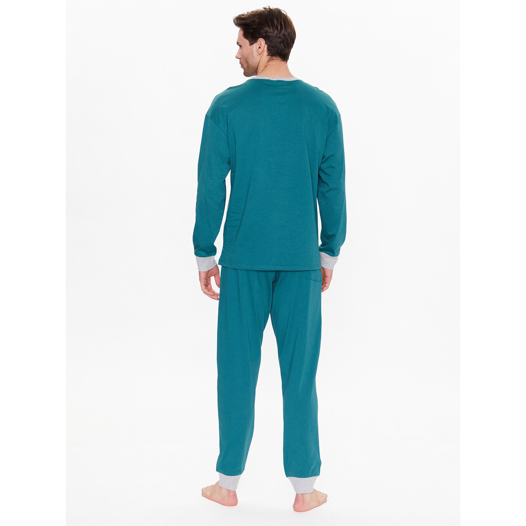 United Colors Of Benetton Pyžamo 30964P01A Zelená Regular Fit - Pepit.cz