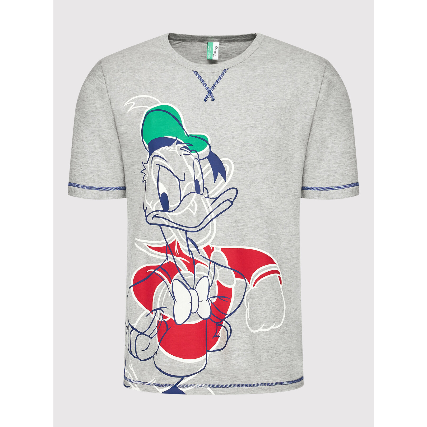 United Colors Of Benetton Pyžamový top DISNEY 3BVX4M009 Šedá Regular Fit - Pepit.cz