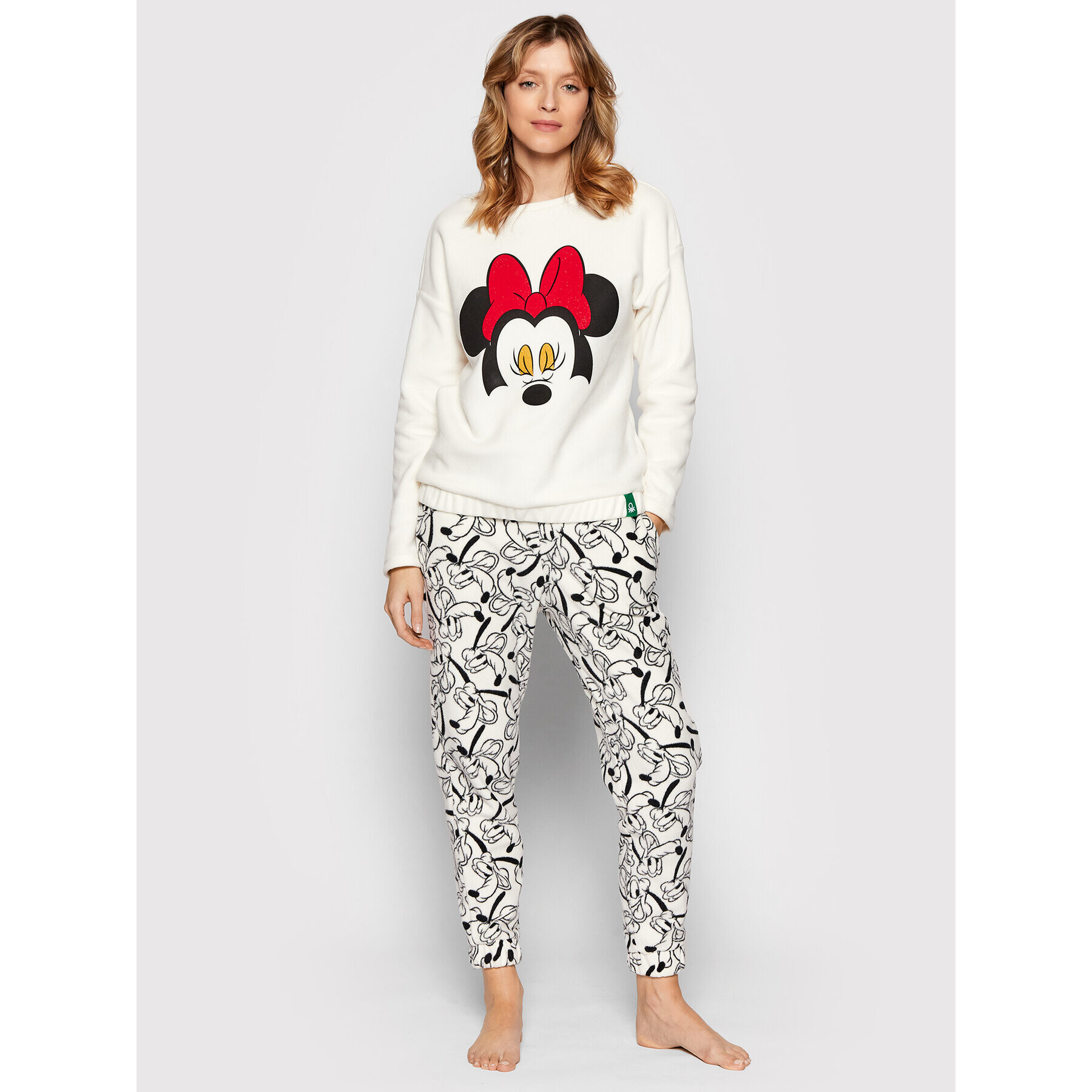 United Colors Of Benetton Pyžamový top DISNEY 3F7B3M004 Béžová Regular Fit - Pepit.cz