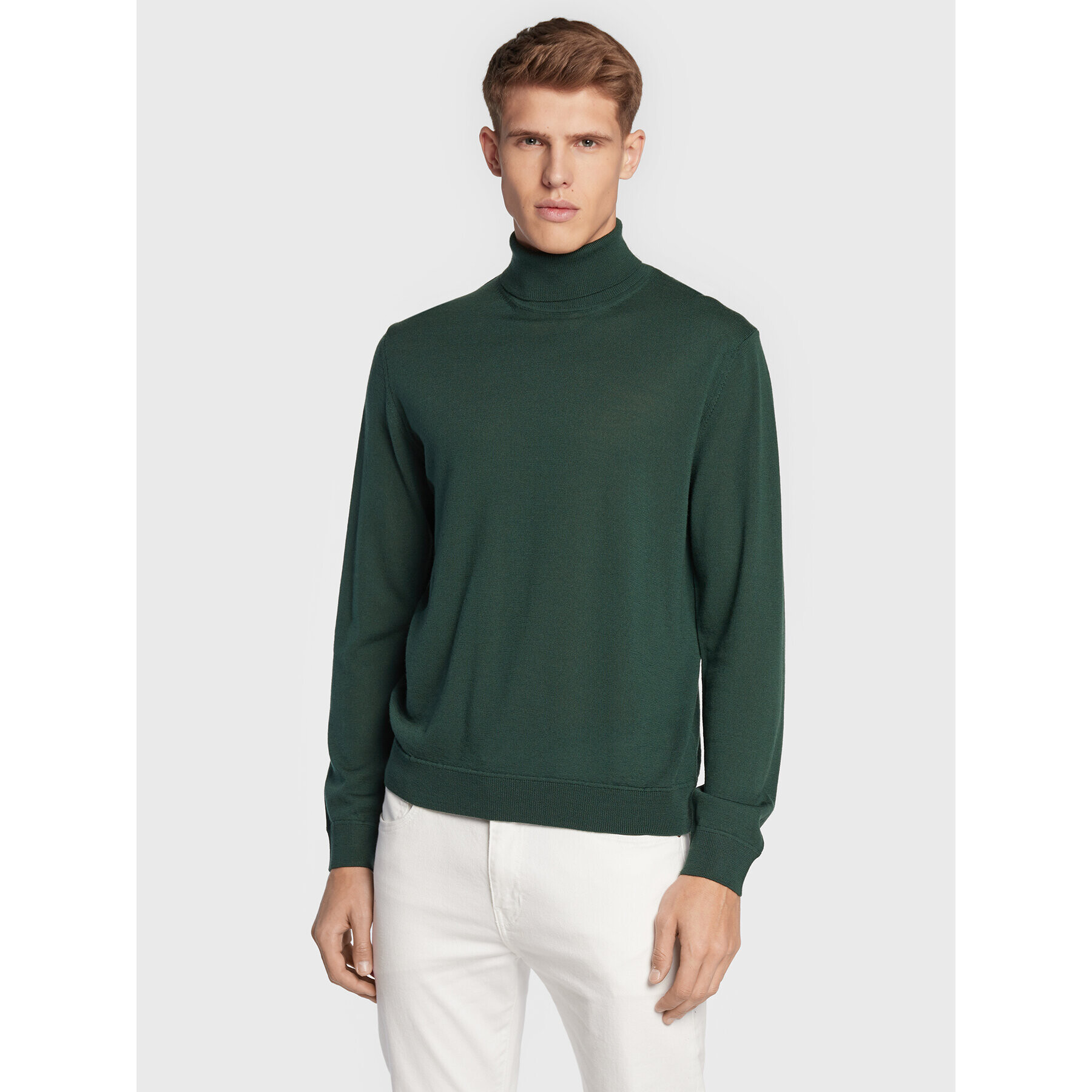 United Colors Of Benetton Rolák 1071U2128 Zelená Regular Fit - Pepit.cz