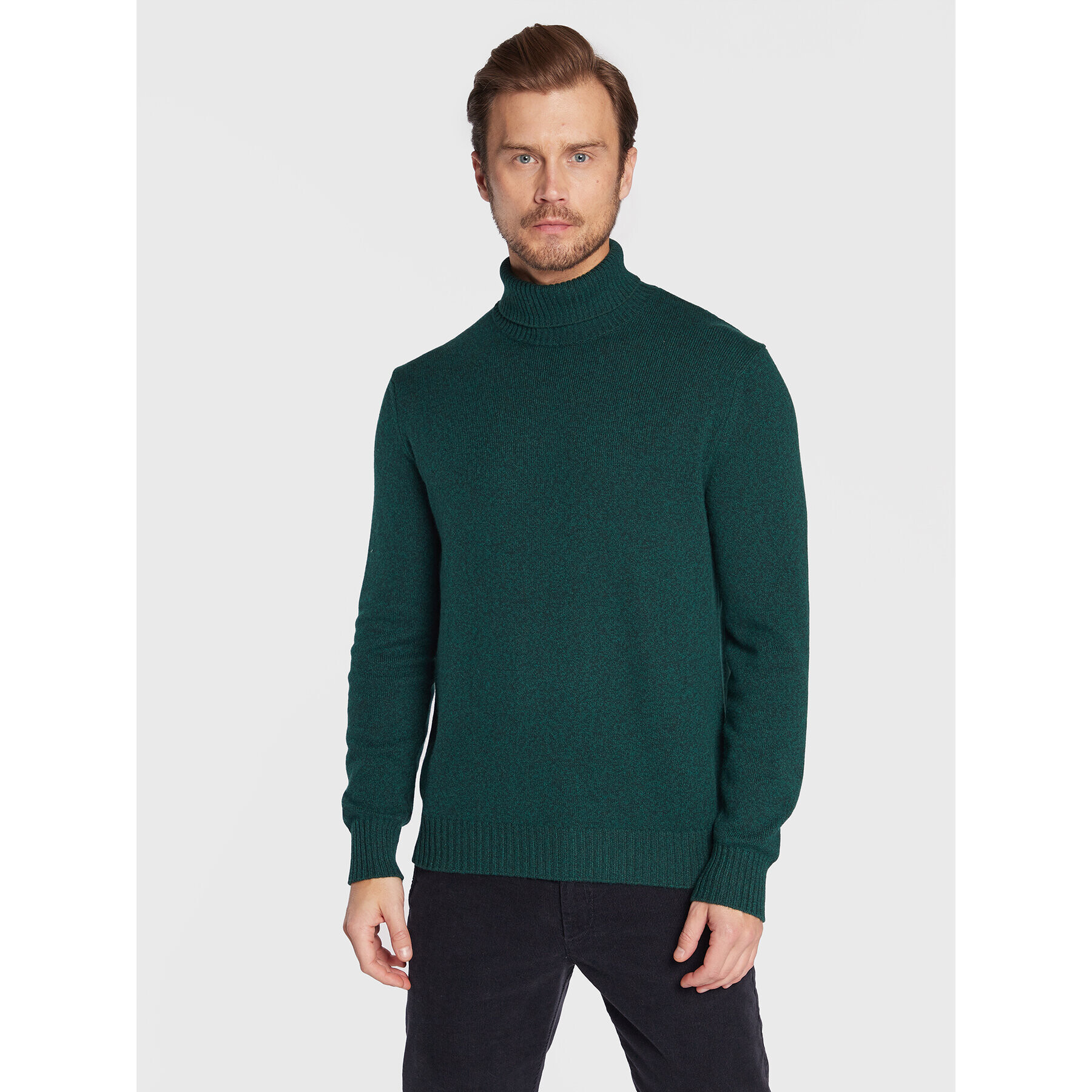 United Colors Of Benetton Rolák 1235U2522 Zelená Regular Fit - Pepit.cz