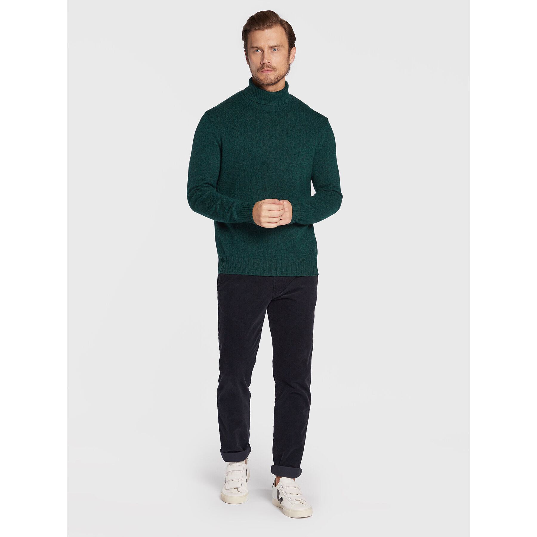 United Colors Of Benetton Rolák 1235U2522 Zelená Regular Fit - Pepit.cz