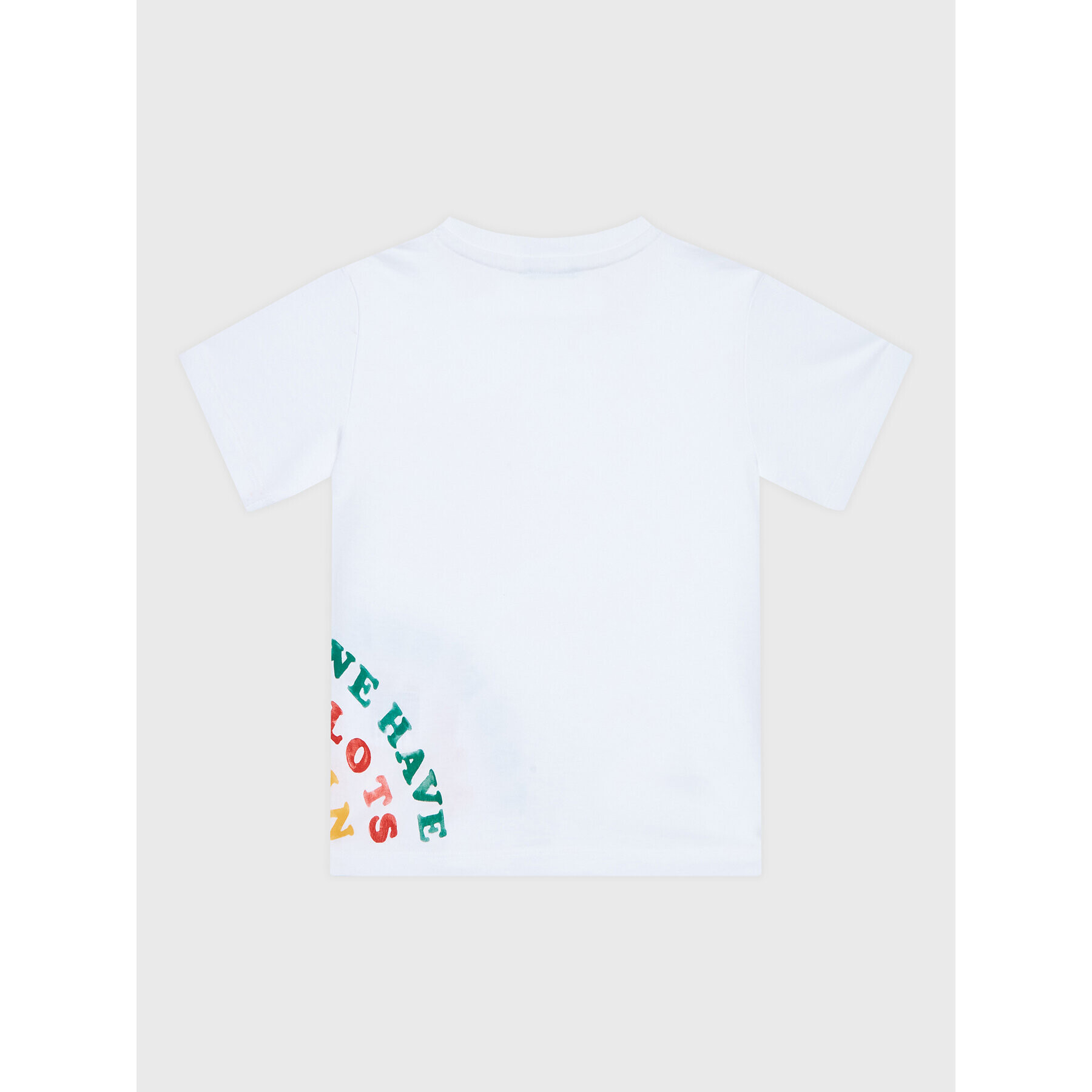 United Colors Of Benetton T-Shirt 3096G108I Bílá Regular Fit - Pepit.cz