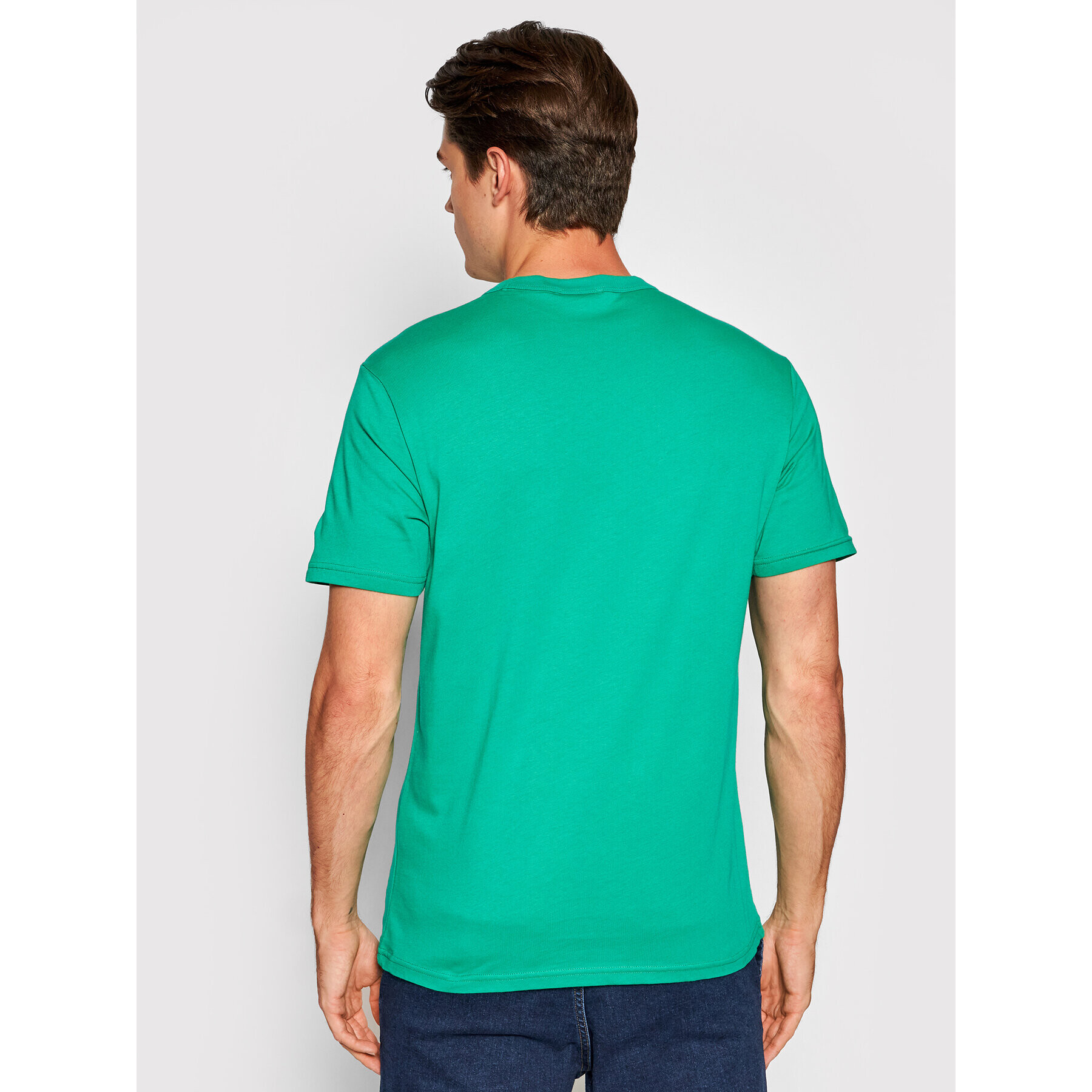 United Colors Of Benetton T-Shirt 3096J17H6 Zelená Regular Fit - Pepit.cz