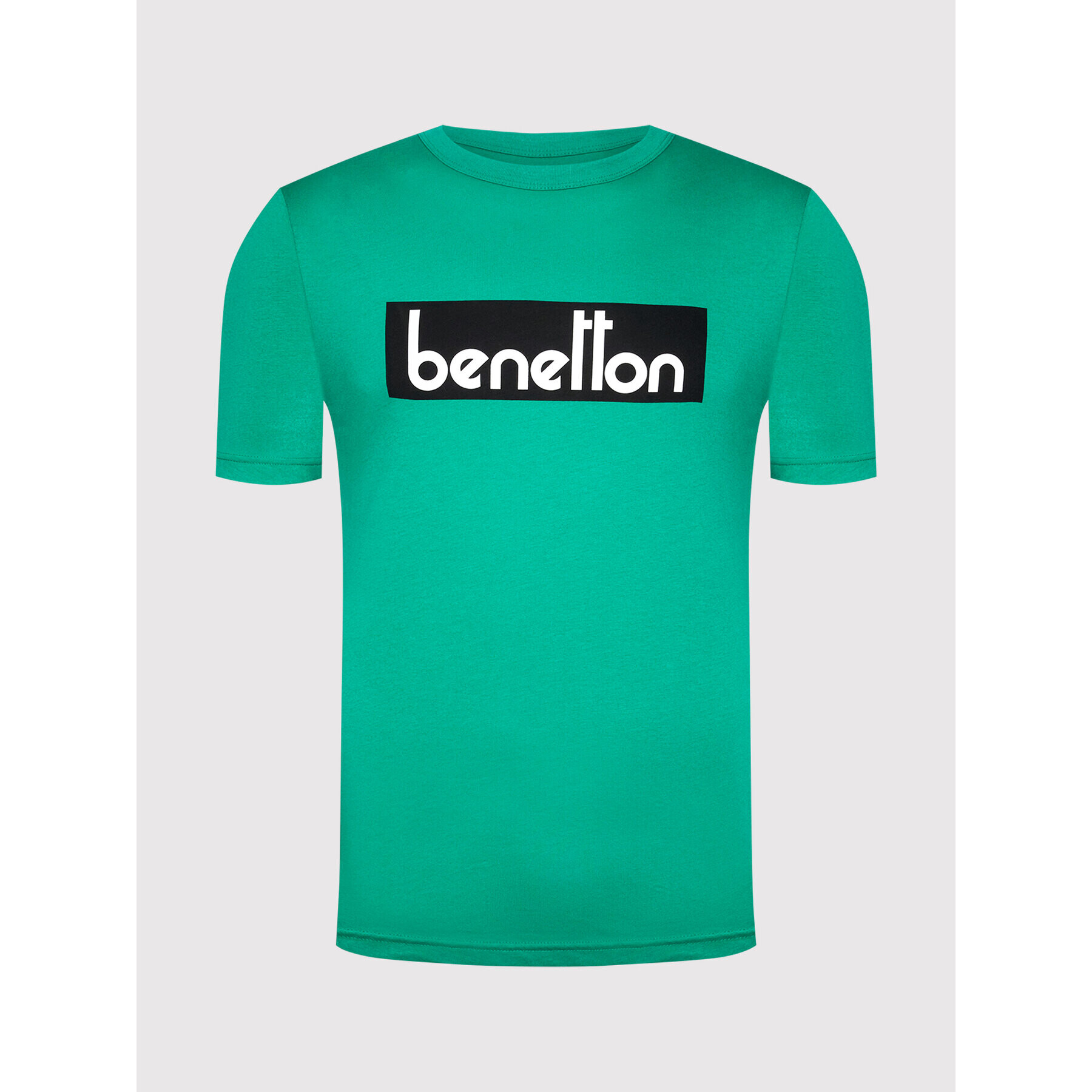 United Colors Of Benetton T-Shirt 3096J17H6 Zelená Regular Fit - Pepit.cz