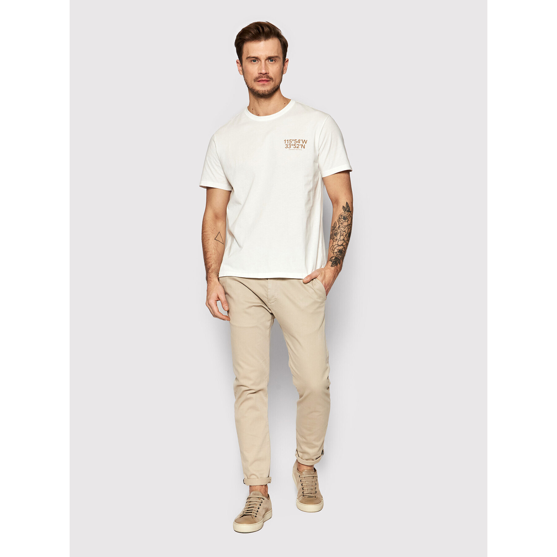 United Colors Of Benetton T-Shirt 3096U101A Bílá Relaxed Fit - Pepit.cz