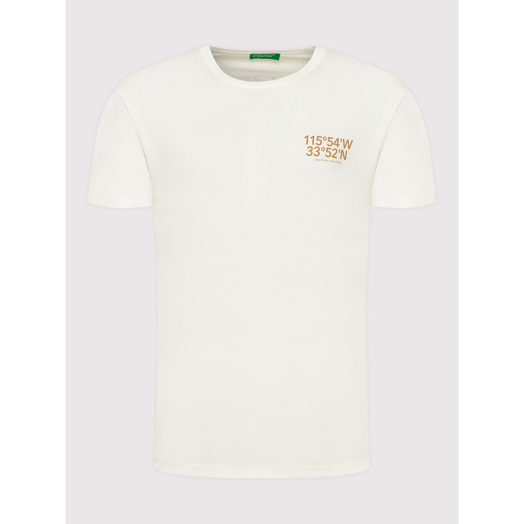 United Colors Of Benetton T-Shirt 3096U101A Bílá Relaxed Fit - Pepit.cz