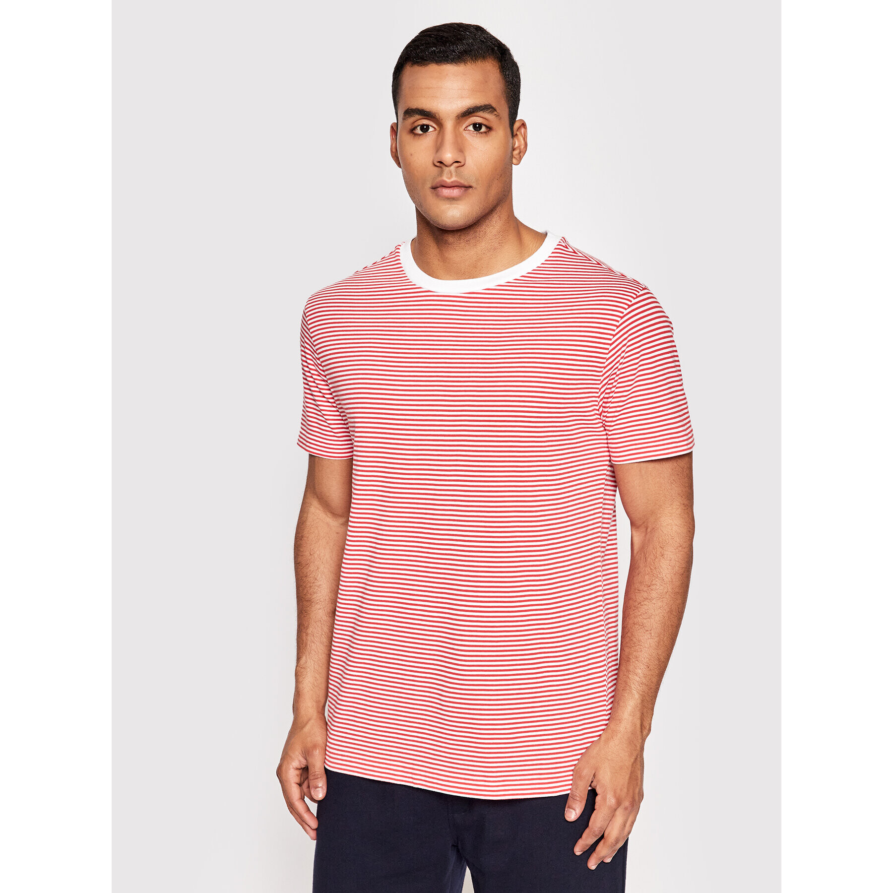 United Colors Of Benetton T-Shirt 35A8U100Z Červená Relaxed Fit - Pepit.cz