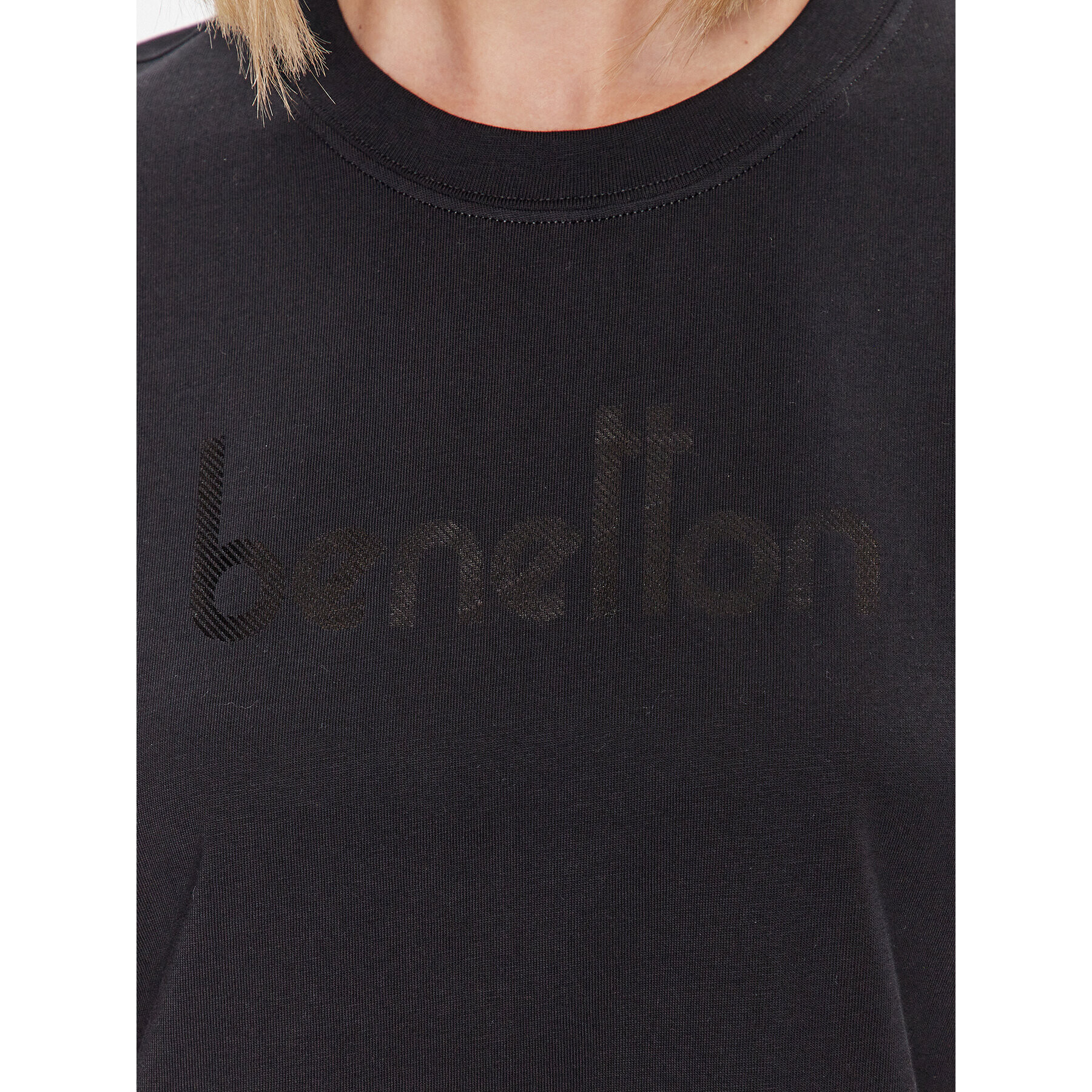 United Colors Of Benetton T-Shirt 3BL0D103H Černá Regular Fit - Pepit.cz