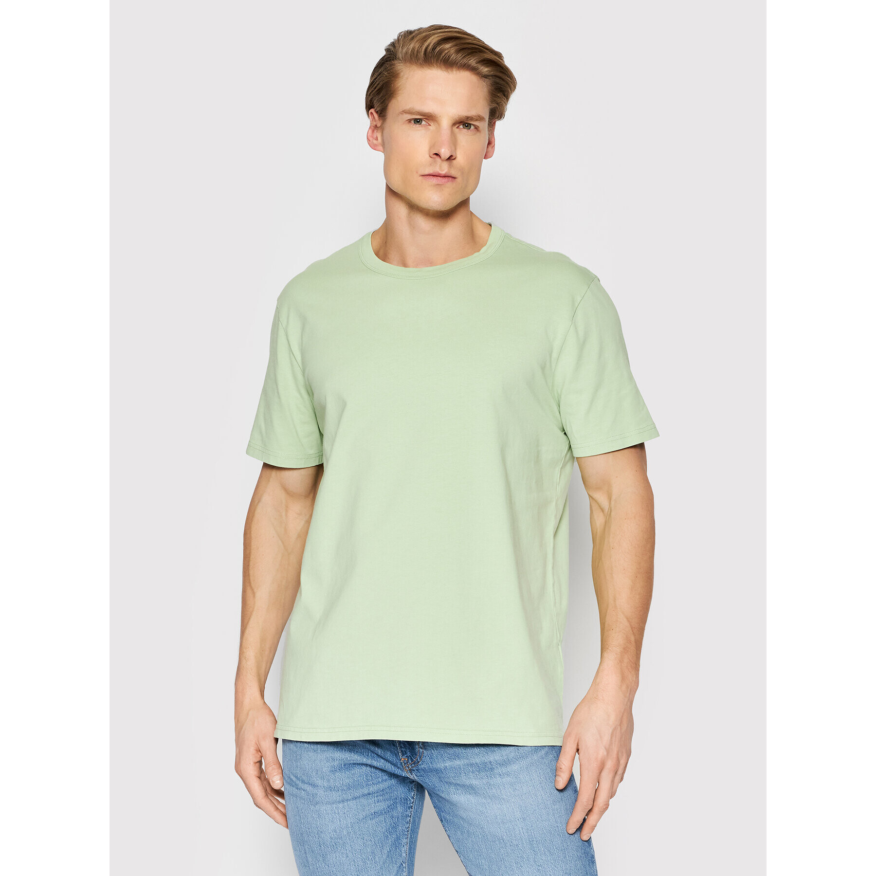 United Colors Of Benetton T-Shirt 3BL0U100O Zelená Regular Fit - Pepit.cz