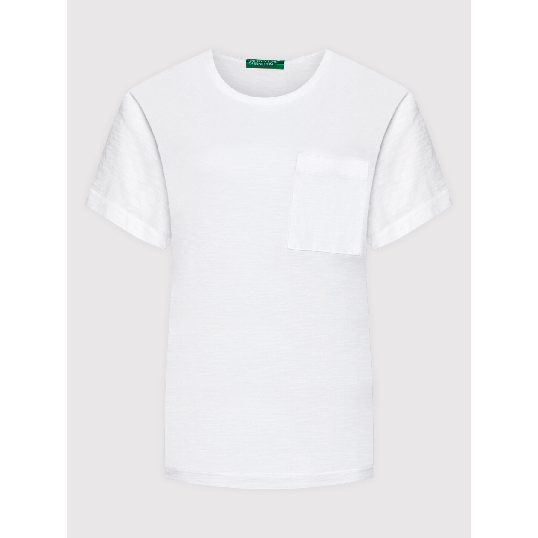 United Colors Of Benetton T-Shirt 3BVXE18A0 Bílá Relaxed Fit - Pepit.cz