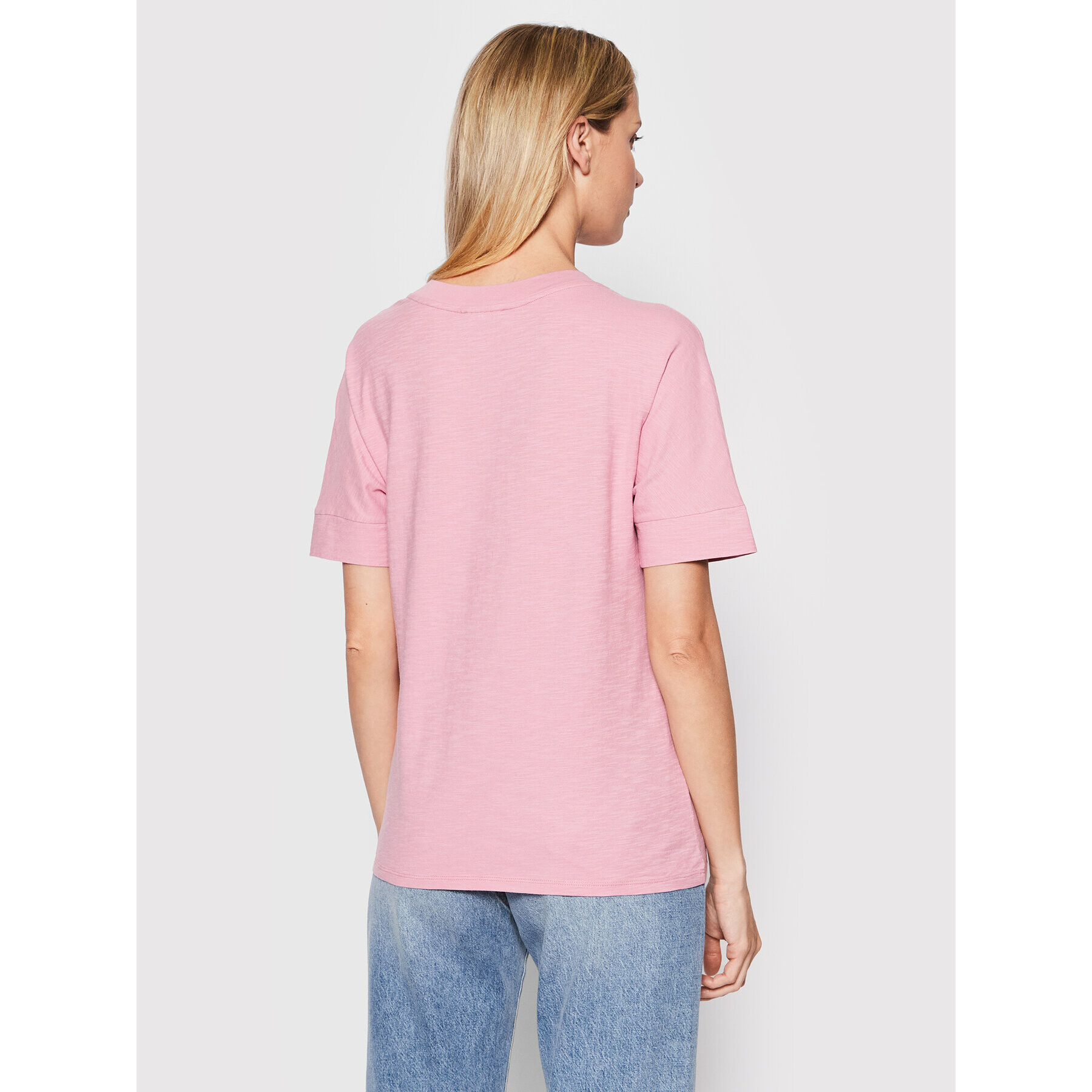 United Colors Of Benetton T-Shirt 3BVXE4265 Růžová Regular Fit - Pepit.cz