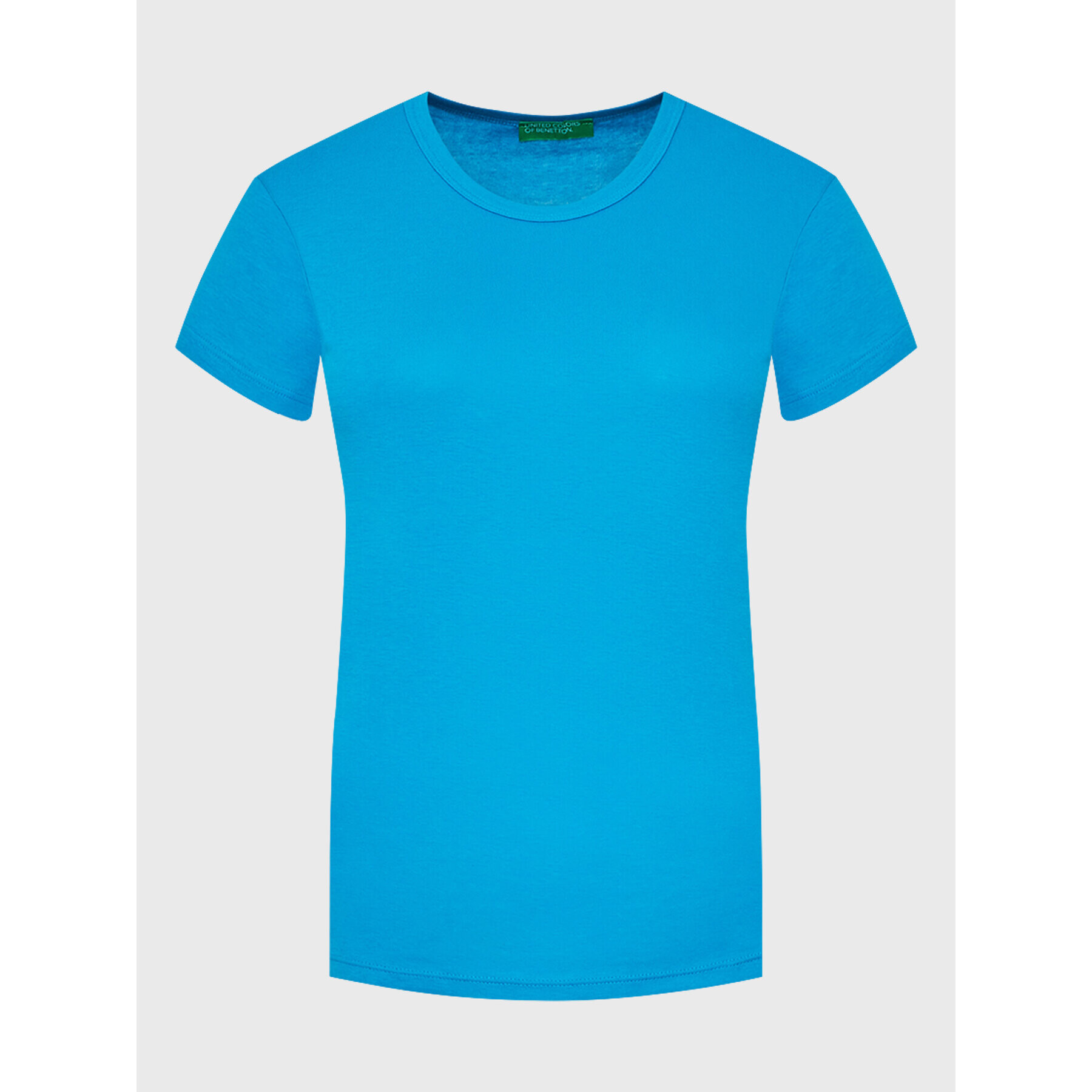 United Colors Of Benetton T-Shirt 3GA2E16A0 Modrá Regular Fit - Pepit.cz