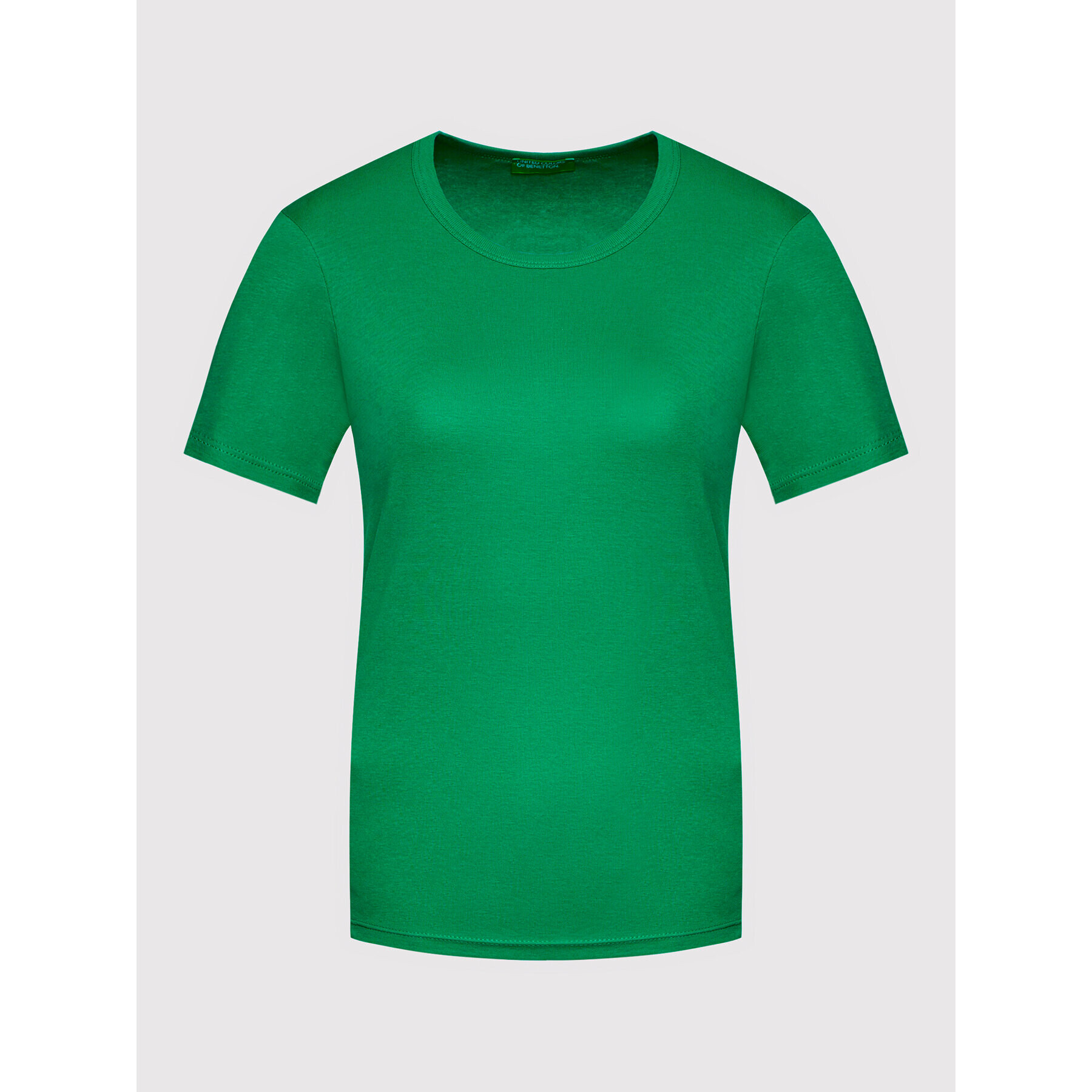 United Colors Of Benetton T-Shirt 3GA2E16A0 Zelená Regular Fit - Pepit.cz