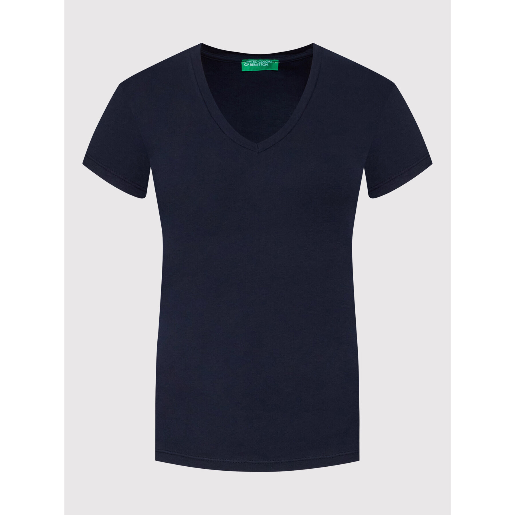 United Colors Of Benetton T-Shirt 3GA2E4230 Tmavomodrá Regular Fit - Pepit.cz