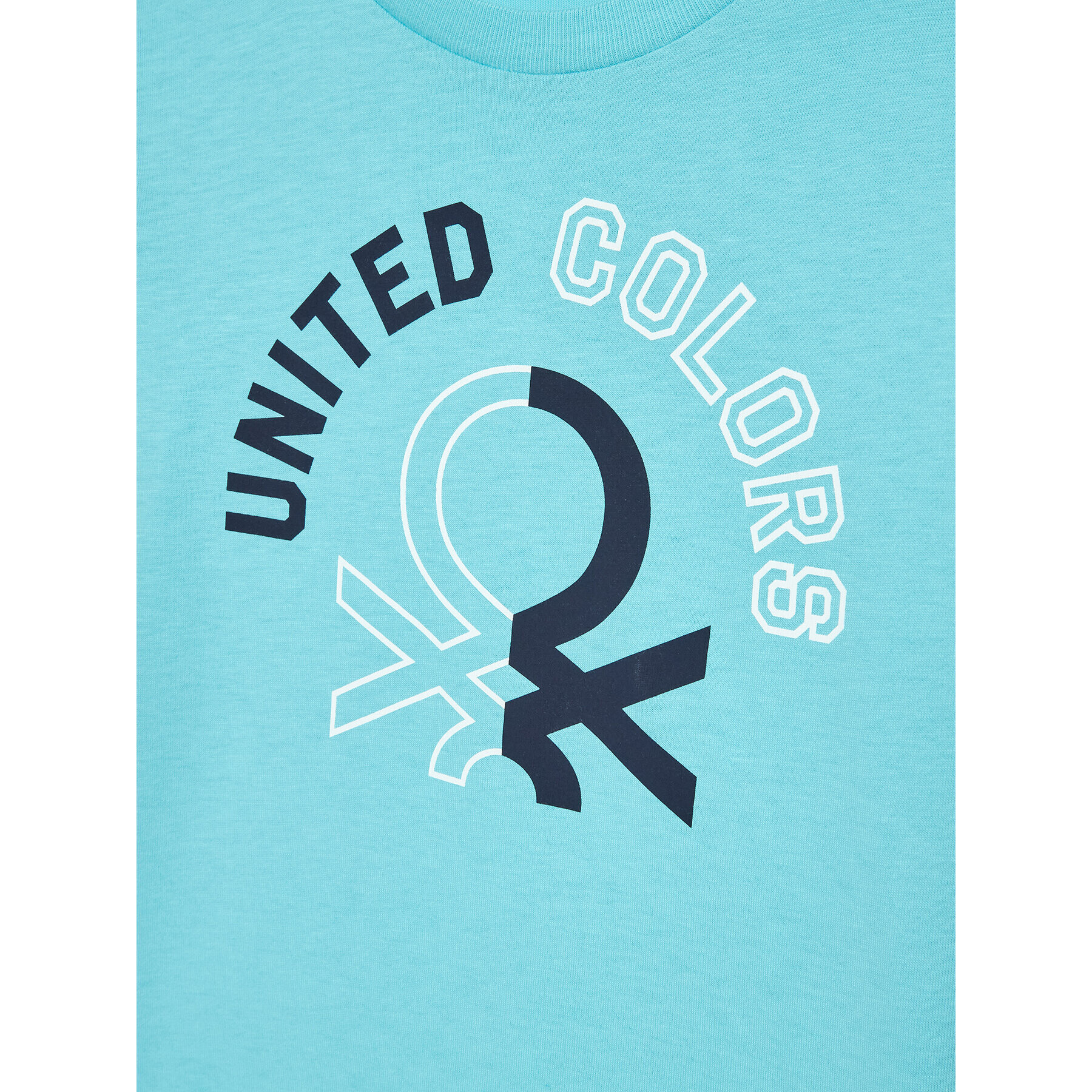 United Colors Of Benetton T-Shirt 3I1XC103J Modrá Regular Fit - Pepit.cz