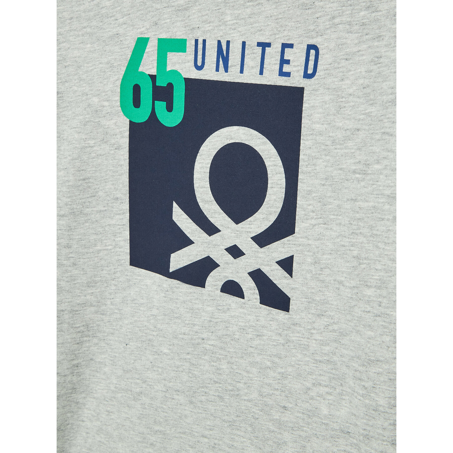 United Colors Of Benetton T-Shirt 3I1XC105T Šedá Regular Fit - Pepit.cz