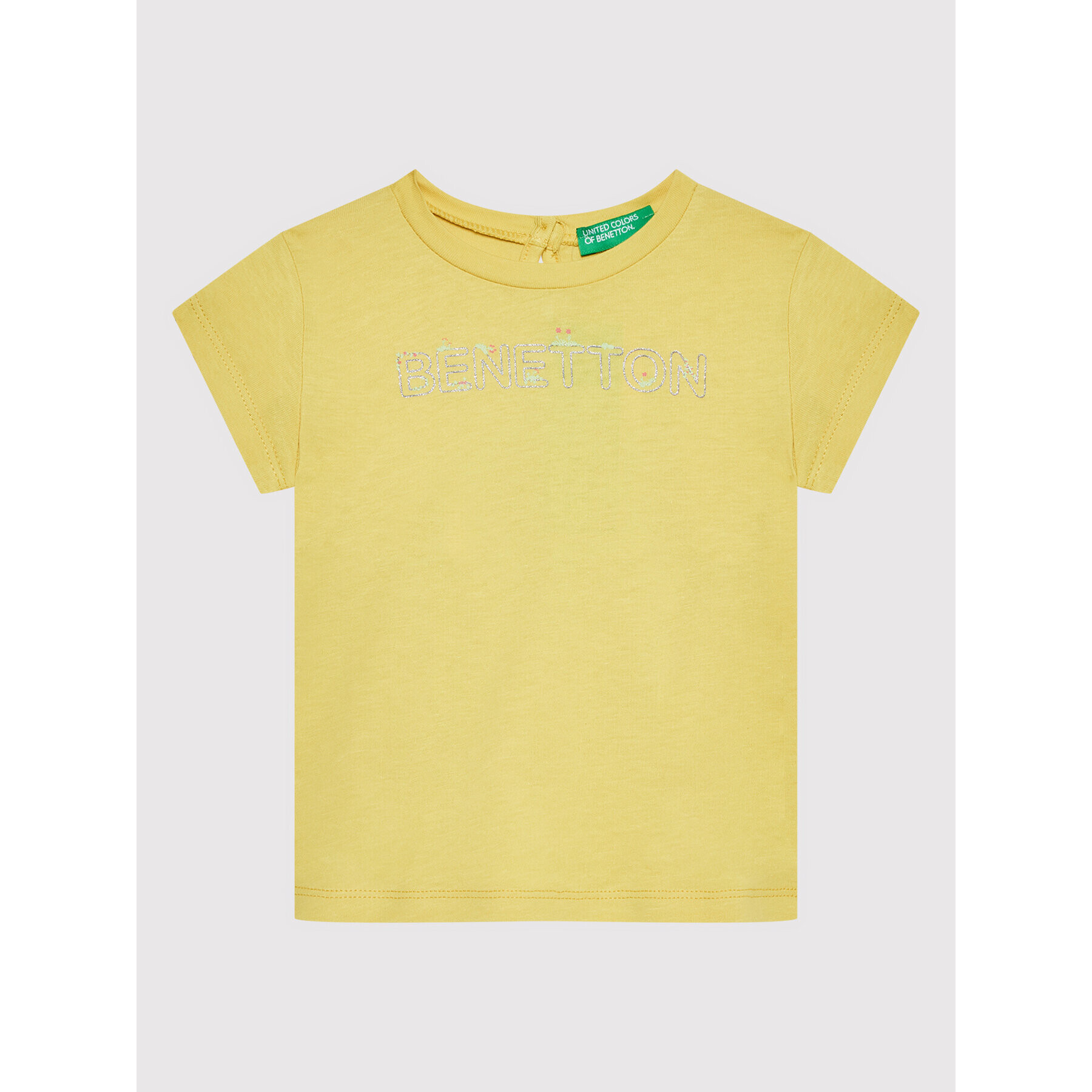 United Colors Of Benetton T-Shirt 3I1XG100D Zelená Regular Fit - Pepit.cz