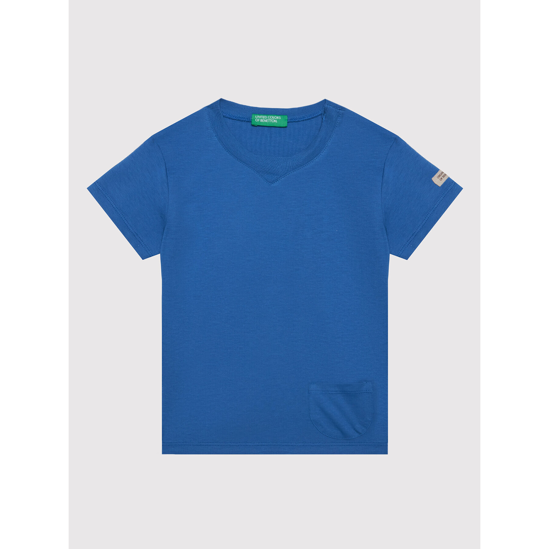 United Colors Of Benetton T-Shirt 3I1XG100M Modrá Regular Fit - Pepit.cz