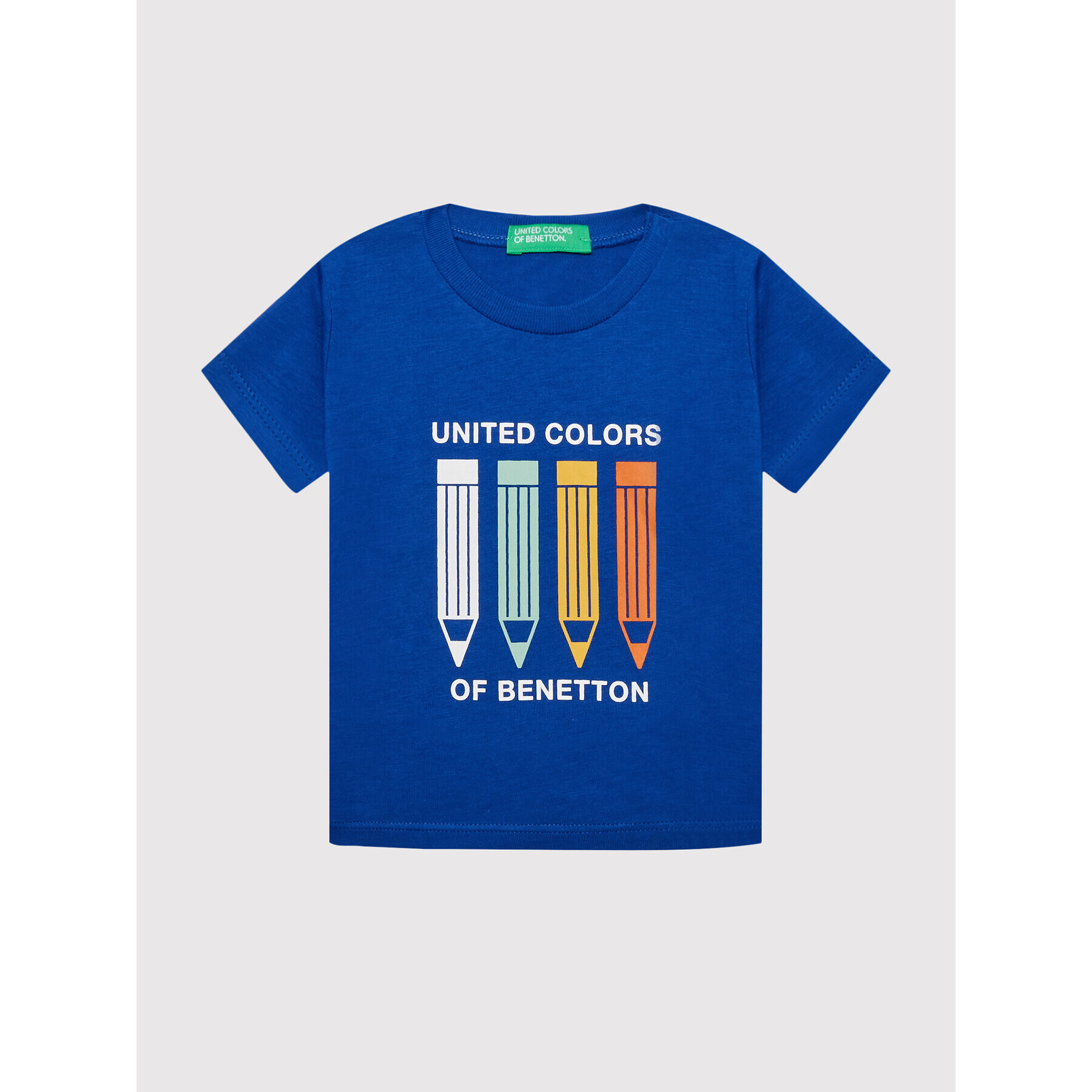 United Colors Of Benetton T-Shirt 3I1XG102N Modrá Regular Fit - Pepit.cz