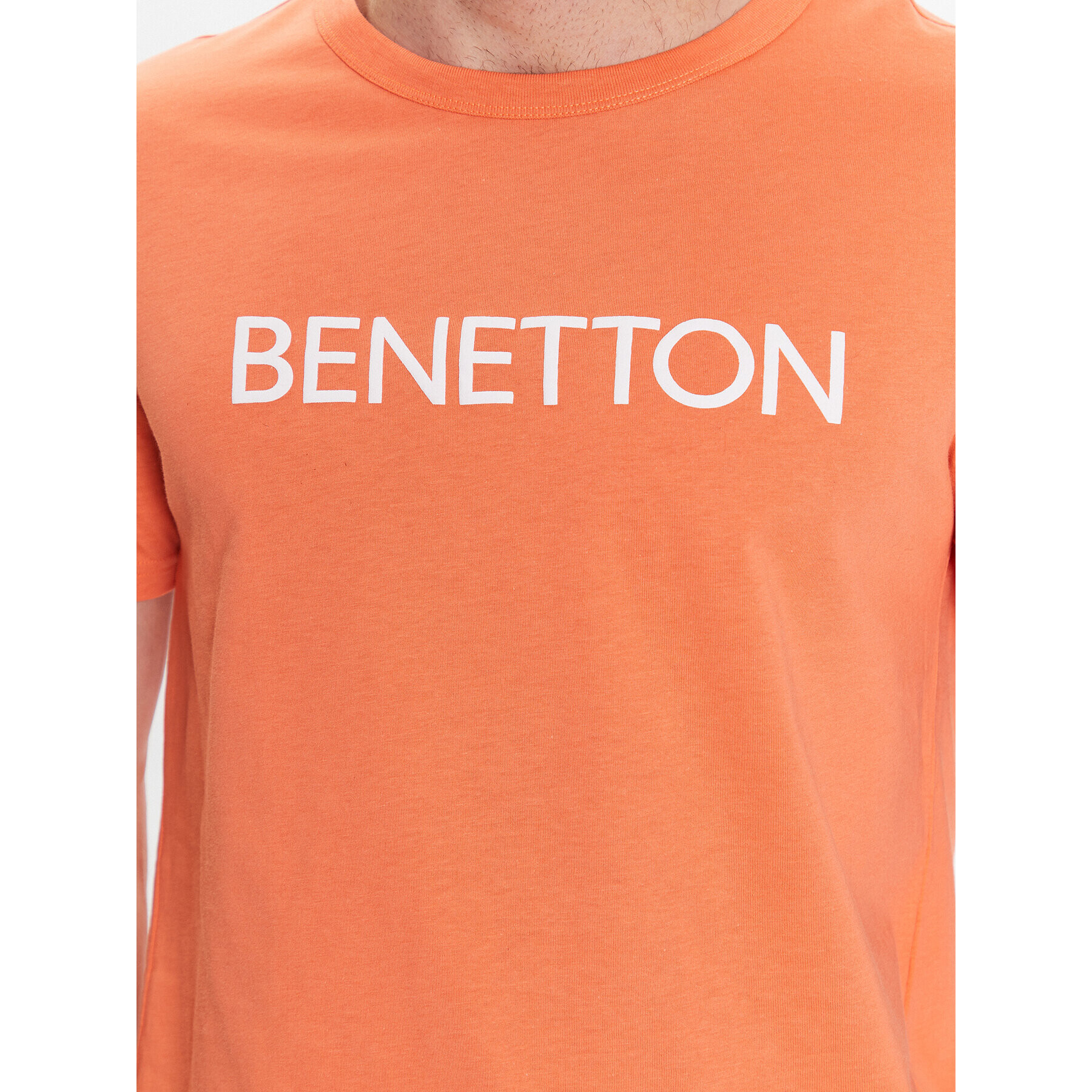 United Colors Of Benetton T-Shirt 3I1XU100A Oranžová Regular Fit - Pepit.cz