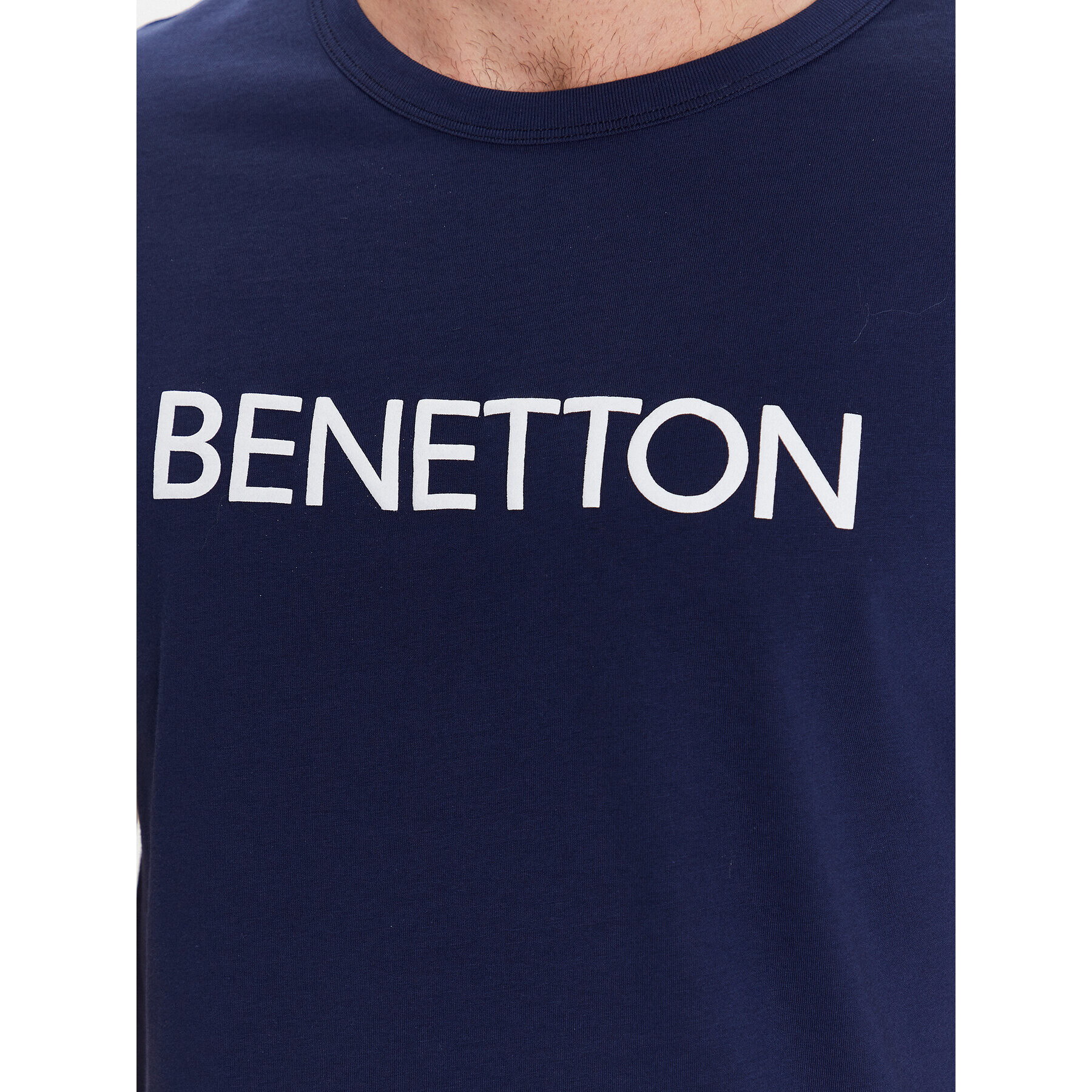 United Colors Of Benetton T-Shirt 3I1XU100A Tmavomodrá Regular Fit - Pepit.cz