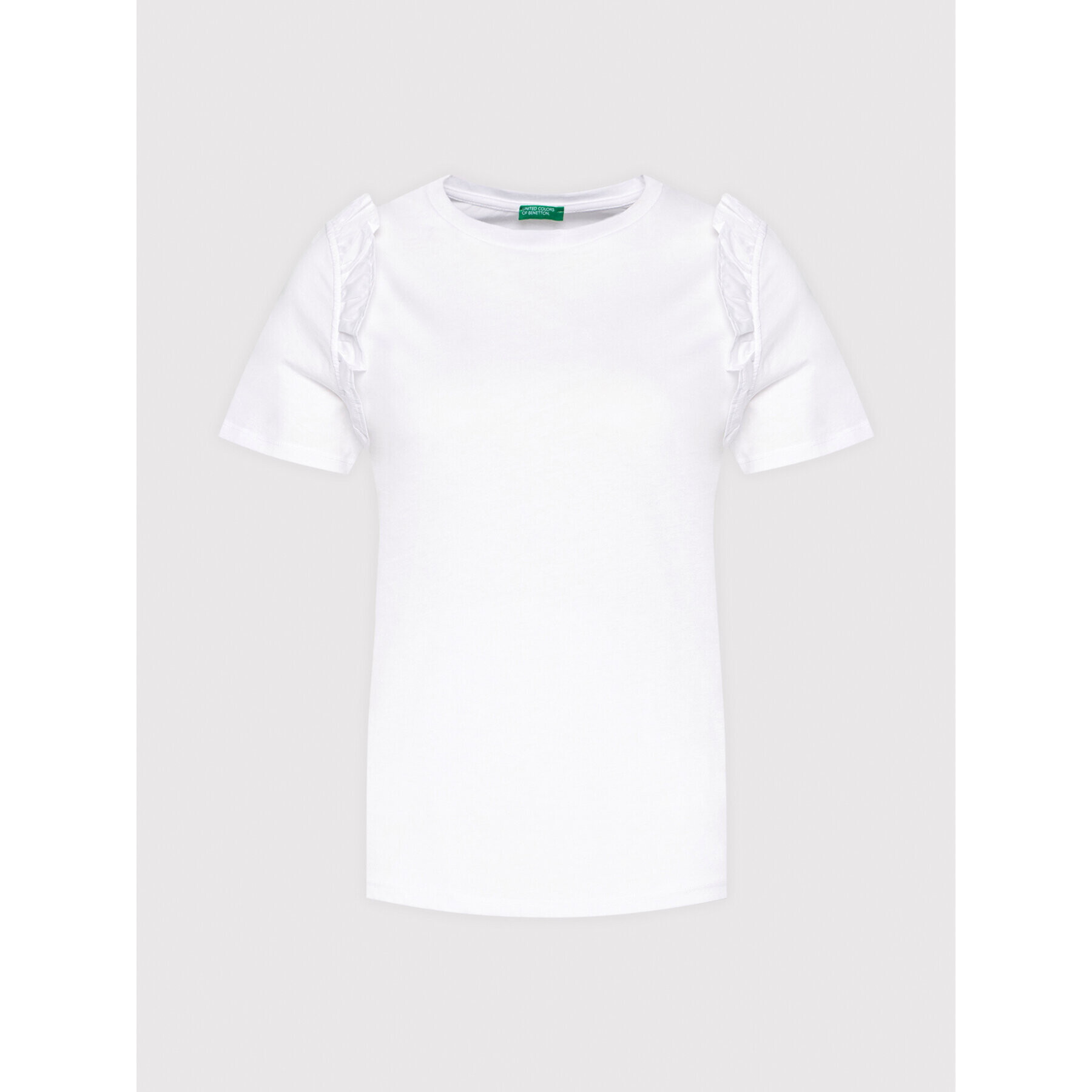 United Colors Of Benetton T-Shirt 3JDRE19I4 Bílá Regular Fit - Pepit.cz