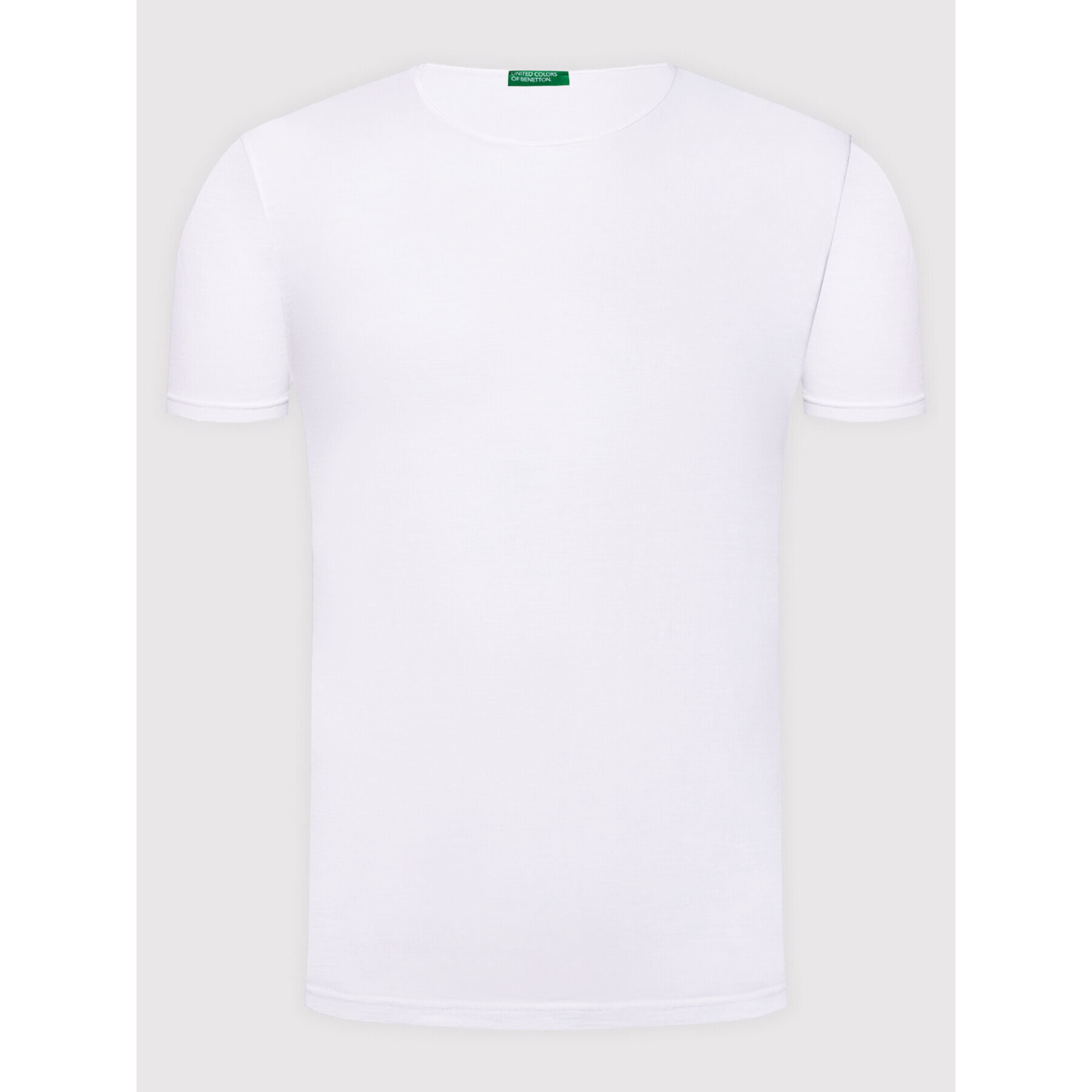 United Colors Of Benetton T-Shirt 3JE1J19A5 Bílá Regular Fit - Pepit.cz