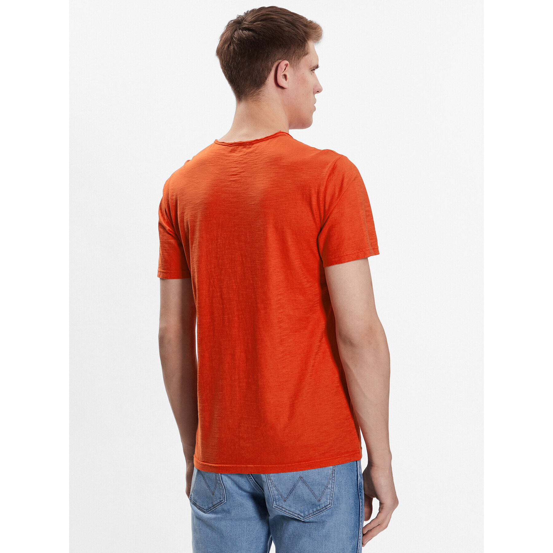 United Colors Of Benetton T-Shirt 3JE1J19A5 Oranžová Regular Fit - Pepit.cz