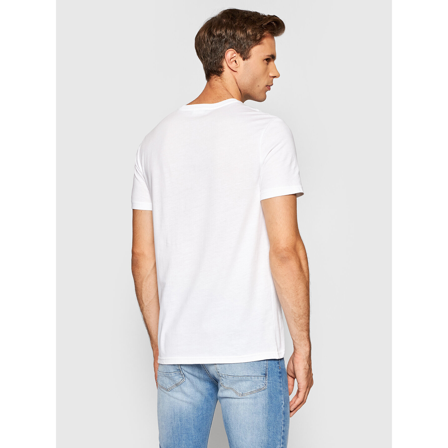 United Colors Of Benetton T-Shirt 3U53J4231 Bílá Regular Fit - Pepit.cz