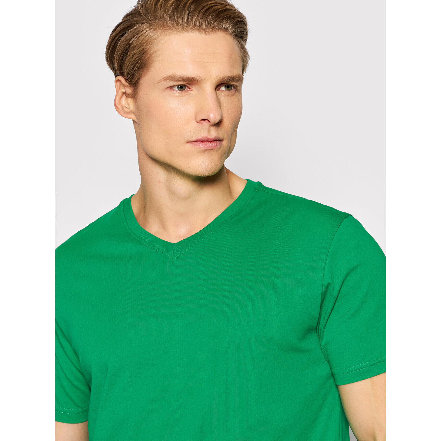 United Colors Of Benetton T-Shirt 3U53J4231 Zelená Regular Fit - Pepit.cz