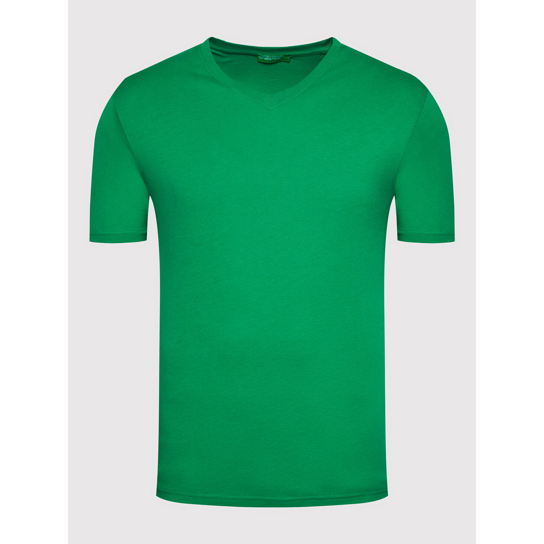 United Colors Of Benetton T-Shirt 3U53J4231 Zelená Regular Fit - Pepit.cz