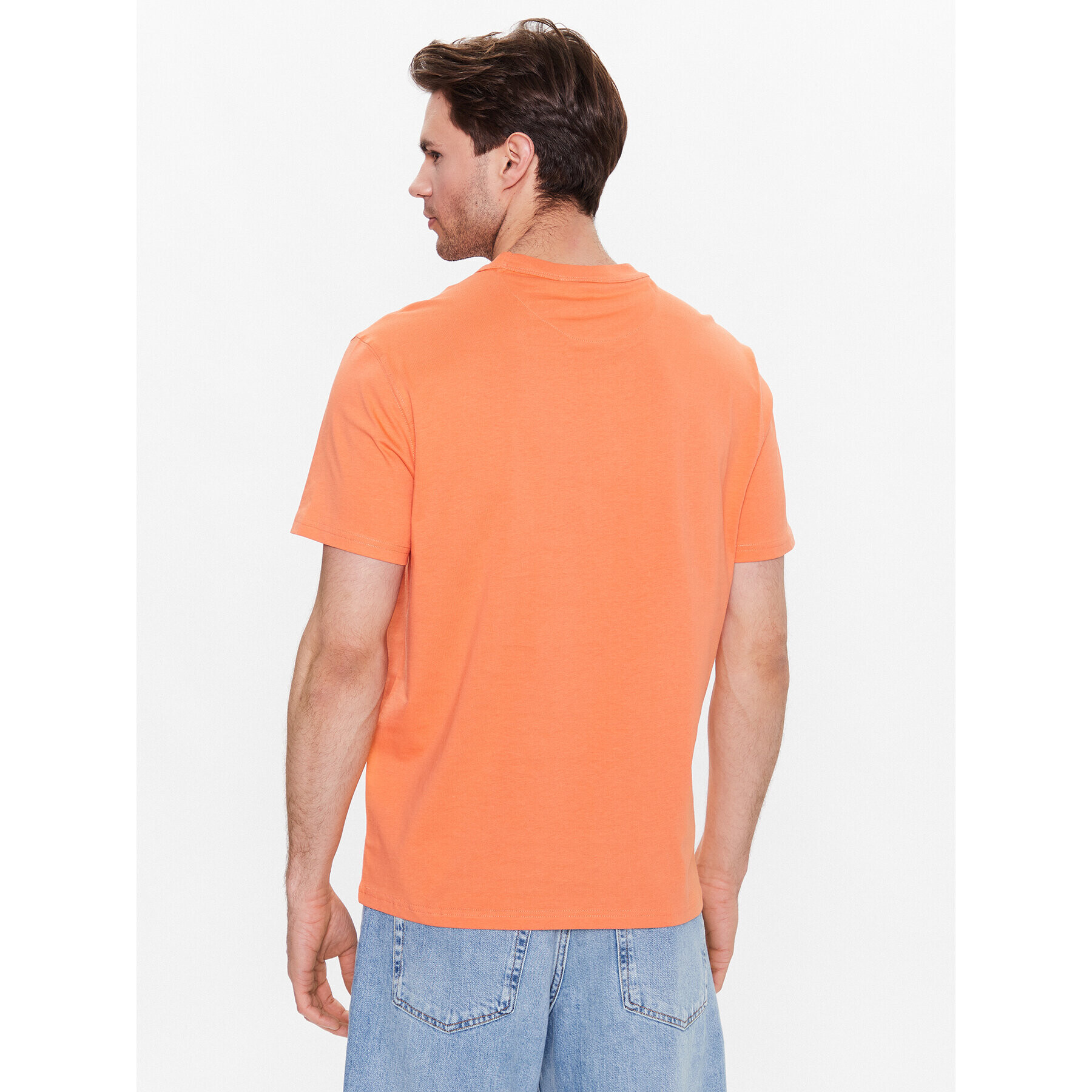 United Colors Of Benetton T-Shirt 3YR3U1050 Oranžová Regular Fit - Pepit.cz