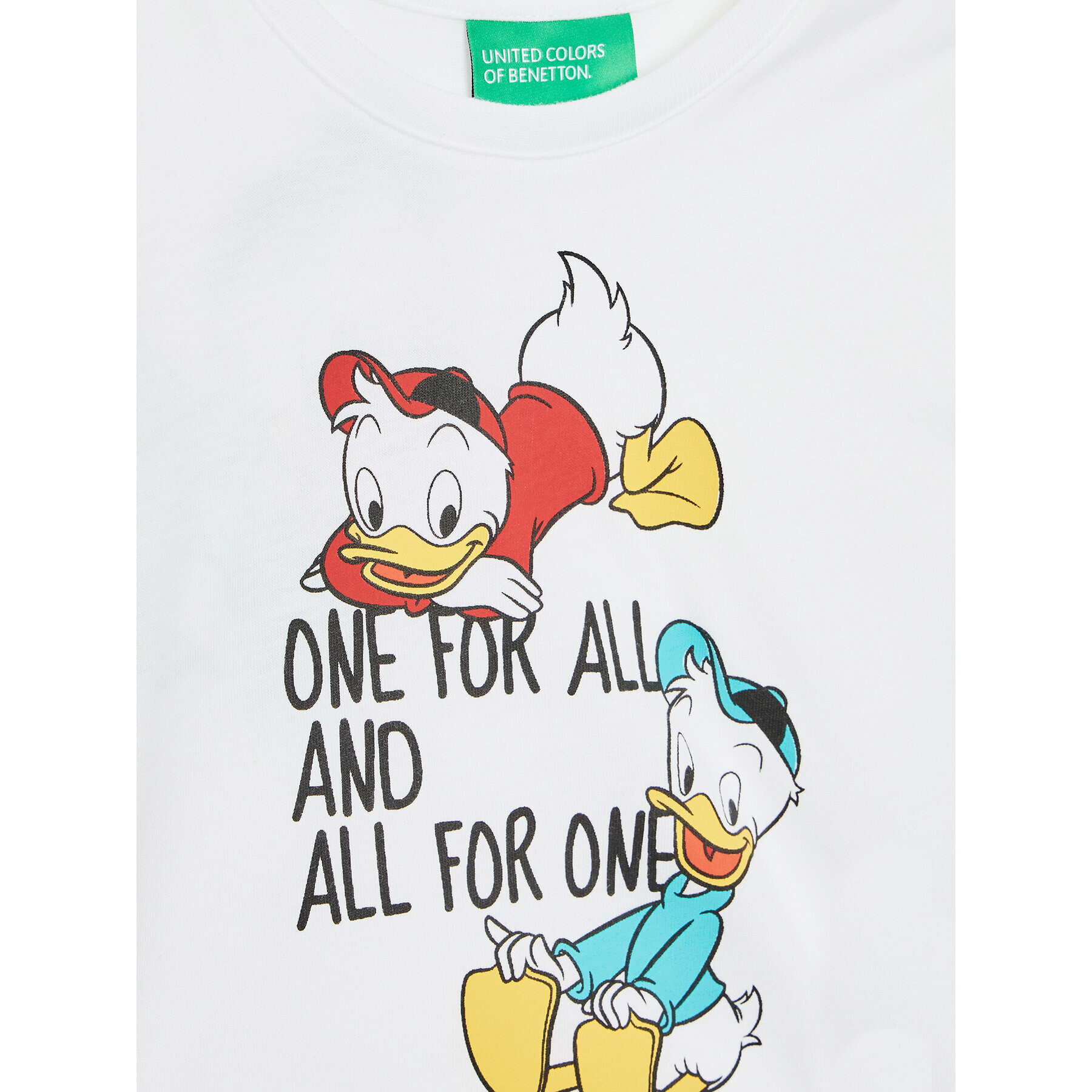 United Colors Of Benetton T-Shirt DISNEY 3096G103J Bílá Regular Fit - Pepit.cz